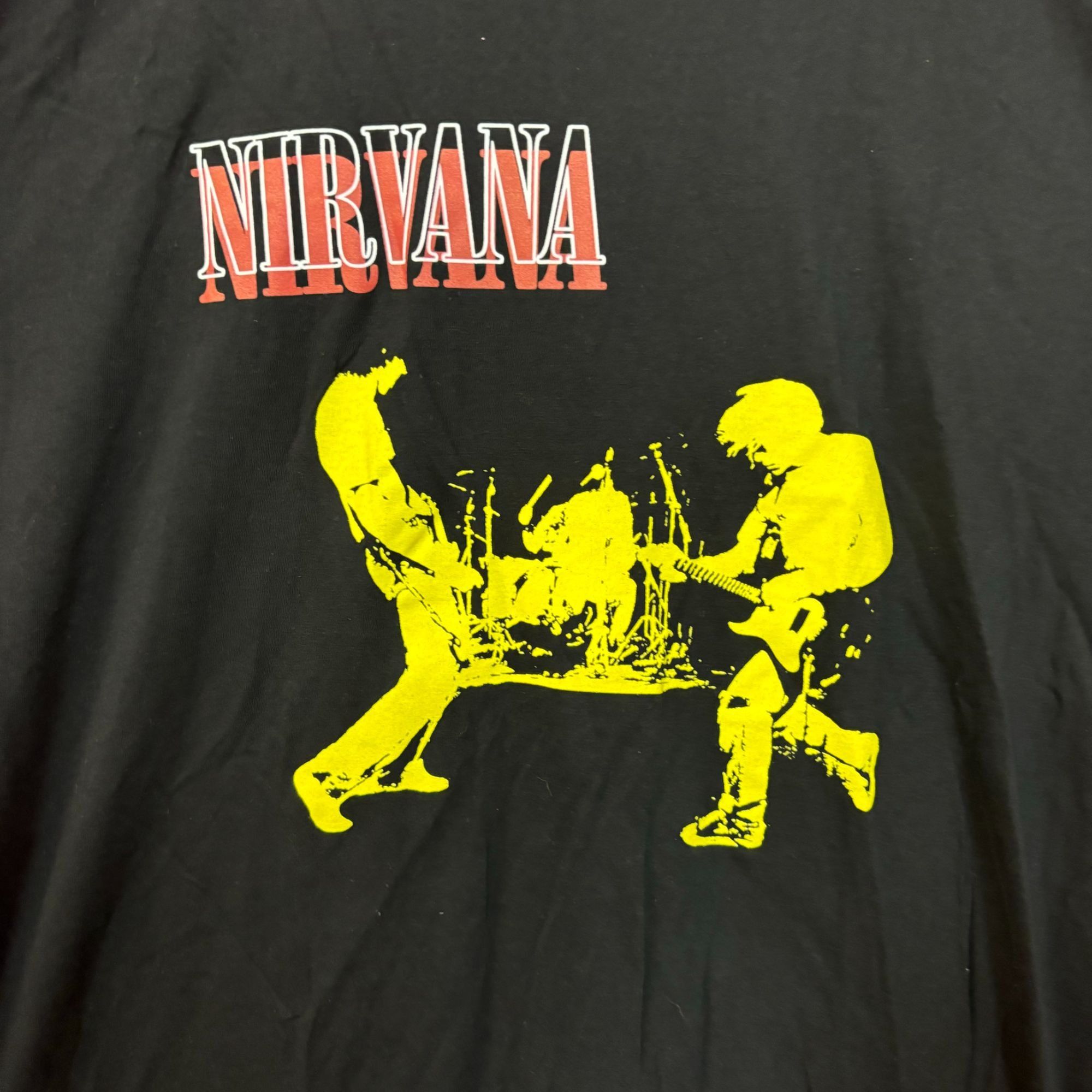 Nirvana Nirvana Live at Reading 1992 Silhouette Grunge Band Tee XL Size US XL / EU 56 / 4 - 2 Thumbnail