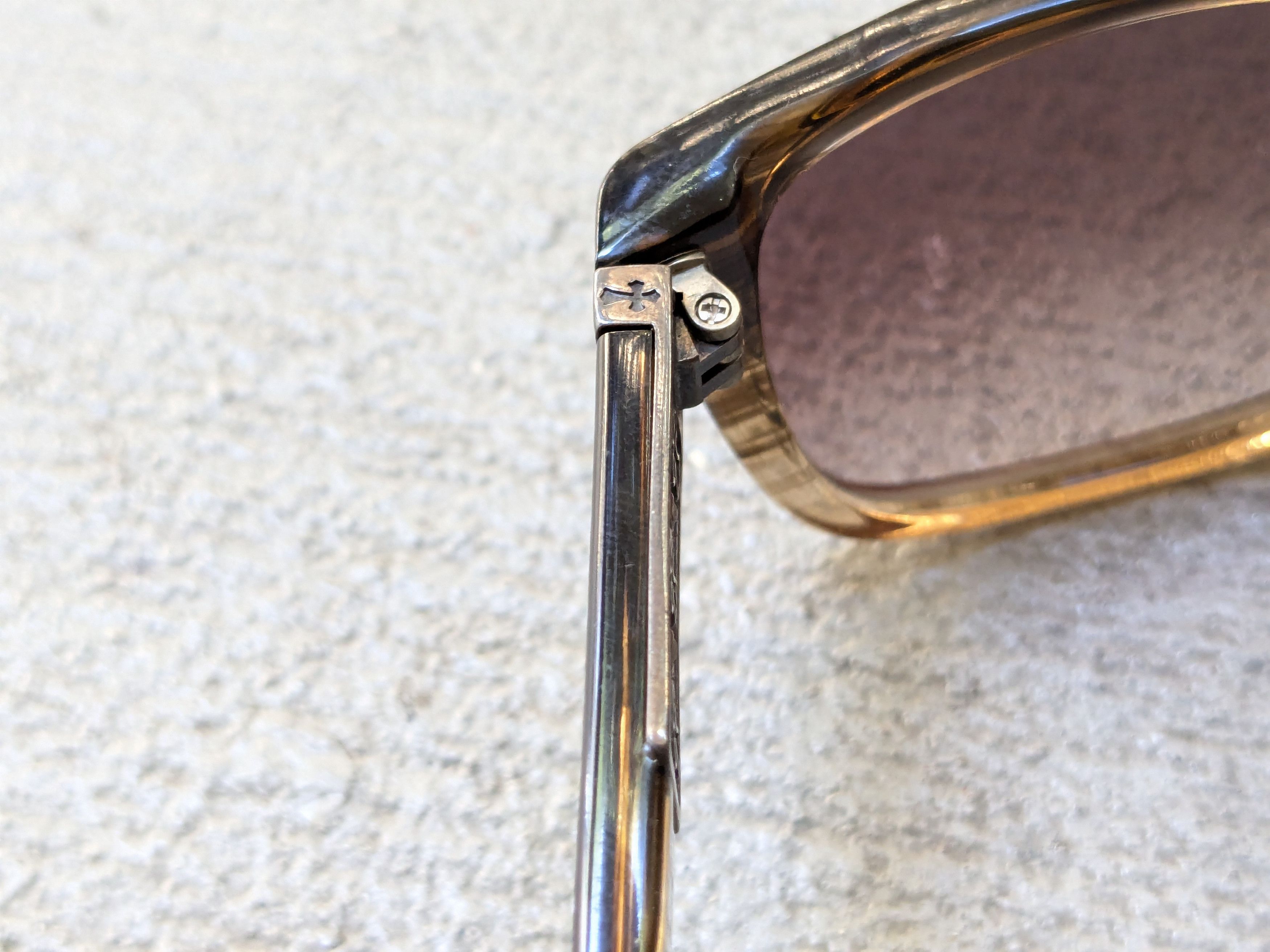 Chrome Hearts Chrome Hearts Sunglasses Brown Gradient Square Sterling Size ONE SIZE - 13 Thumbnail