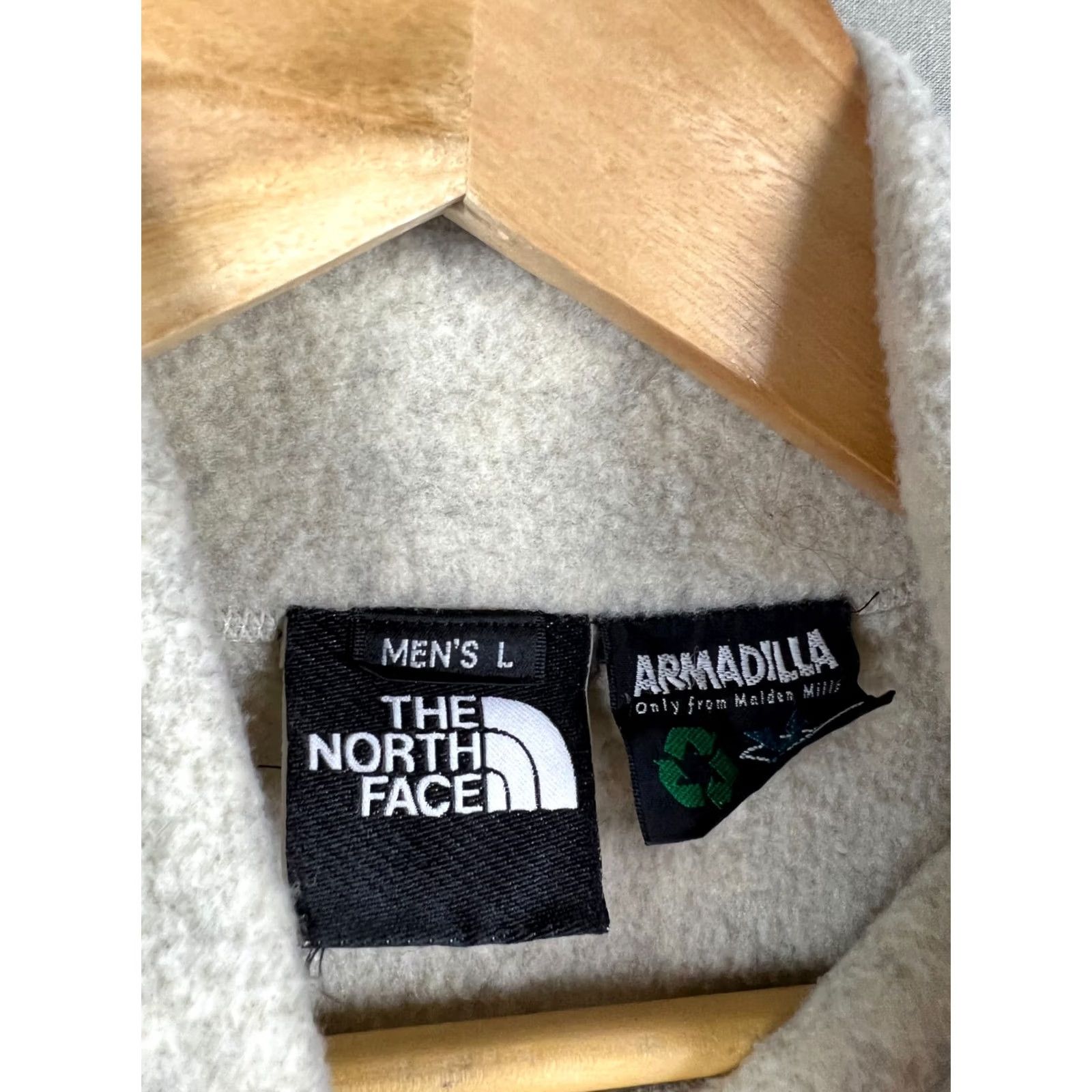 The North Face VINTAGE The North Face Jacket Men L Gray 1990s Fleece Windbreaker Logo 90s Outdoor Size US L / EU 52-54 / 3 - 7 Thumbnail