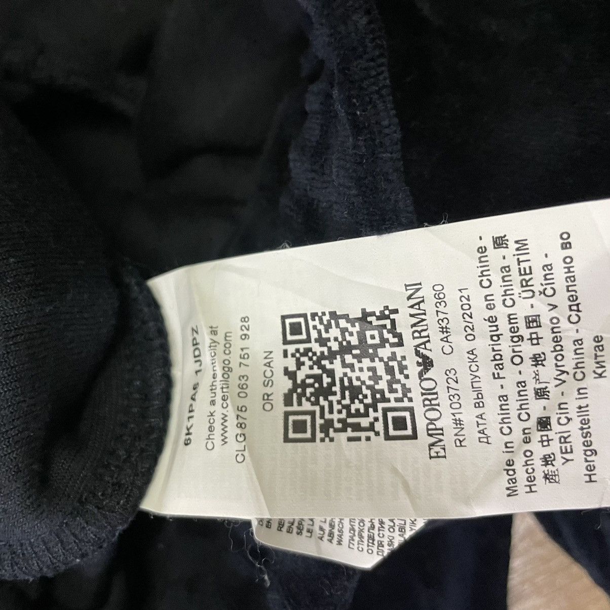 Emporio Armani emporio armani soft curdoroy pants Size US 37 - 6 Thumbnail