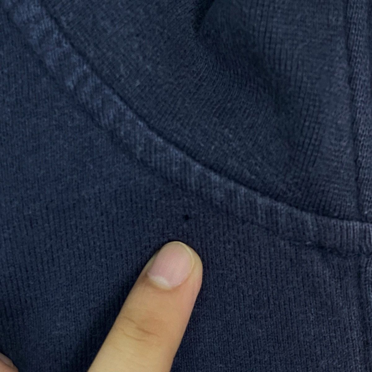Vintage Vintage Eddie Bauer Quater Zip Small Logo Navy Blue Size M Size US M / EU 48-50 / 2 - 6 Thumbnail