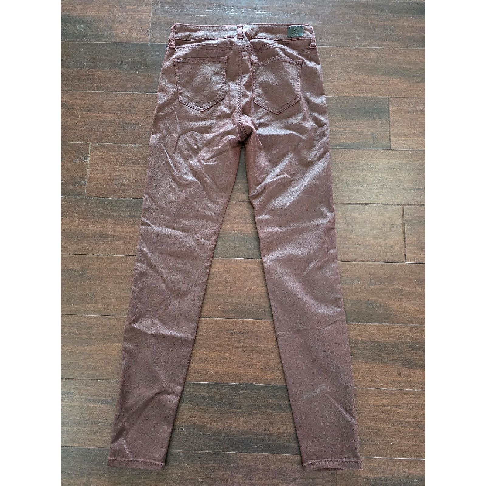 Other Women's Size 7/28 Celebrity Pink Burgandy Skinny Jeans So Cu Size 28" / US 6 / IT 42 - 9 Thumbnail