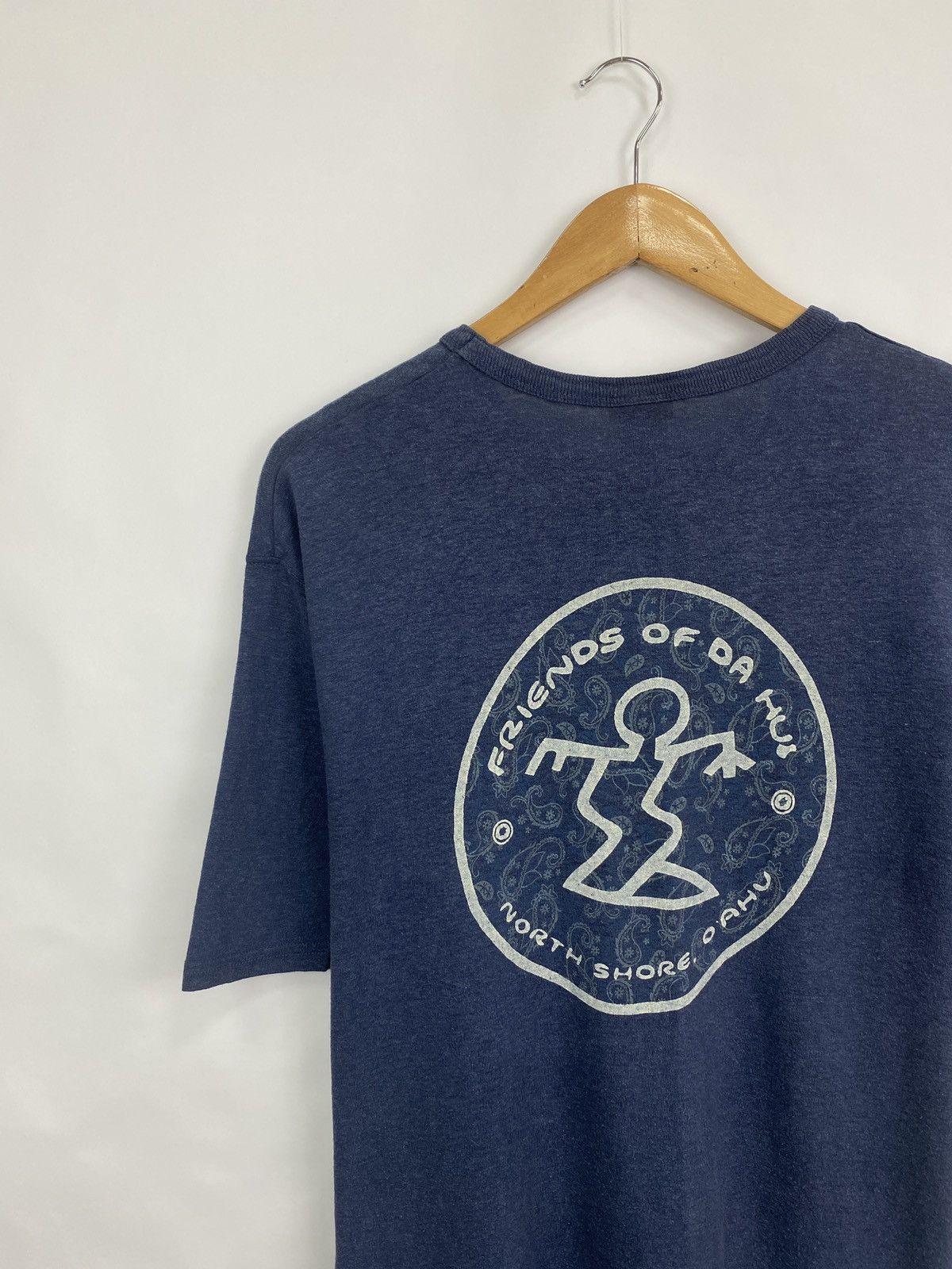 Japanese Brand × Vintage 🏄 Vintage 90 Da Hui Surf Bandana Paisley t-shirt Size US XL / EU 56 / 4 - 2 Thumbnail