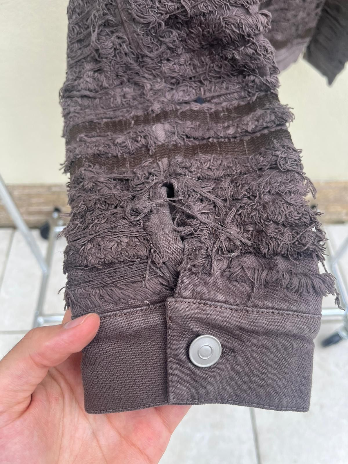 Alyx Distressed Denim Jacket in Brown Size US M / EU 48-50 / 2 - 6 Thumbnail