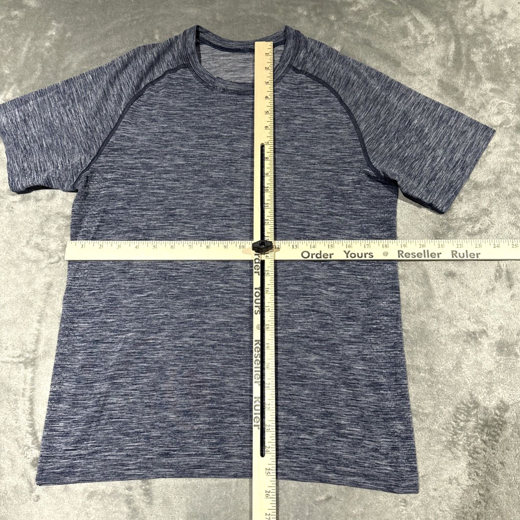 Lululemon Lululemon Metal Vent Tech Shirt Men M Blue Tee Performance Gym Cross Training Running & Jogging Short Sleeve Crew Neck Logo Solid Regular Fit Size US M / EU 48-50 / 2 - 4 Thumbnail