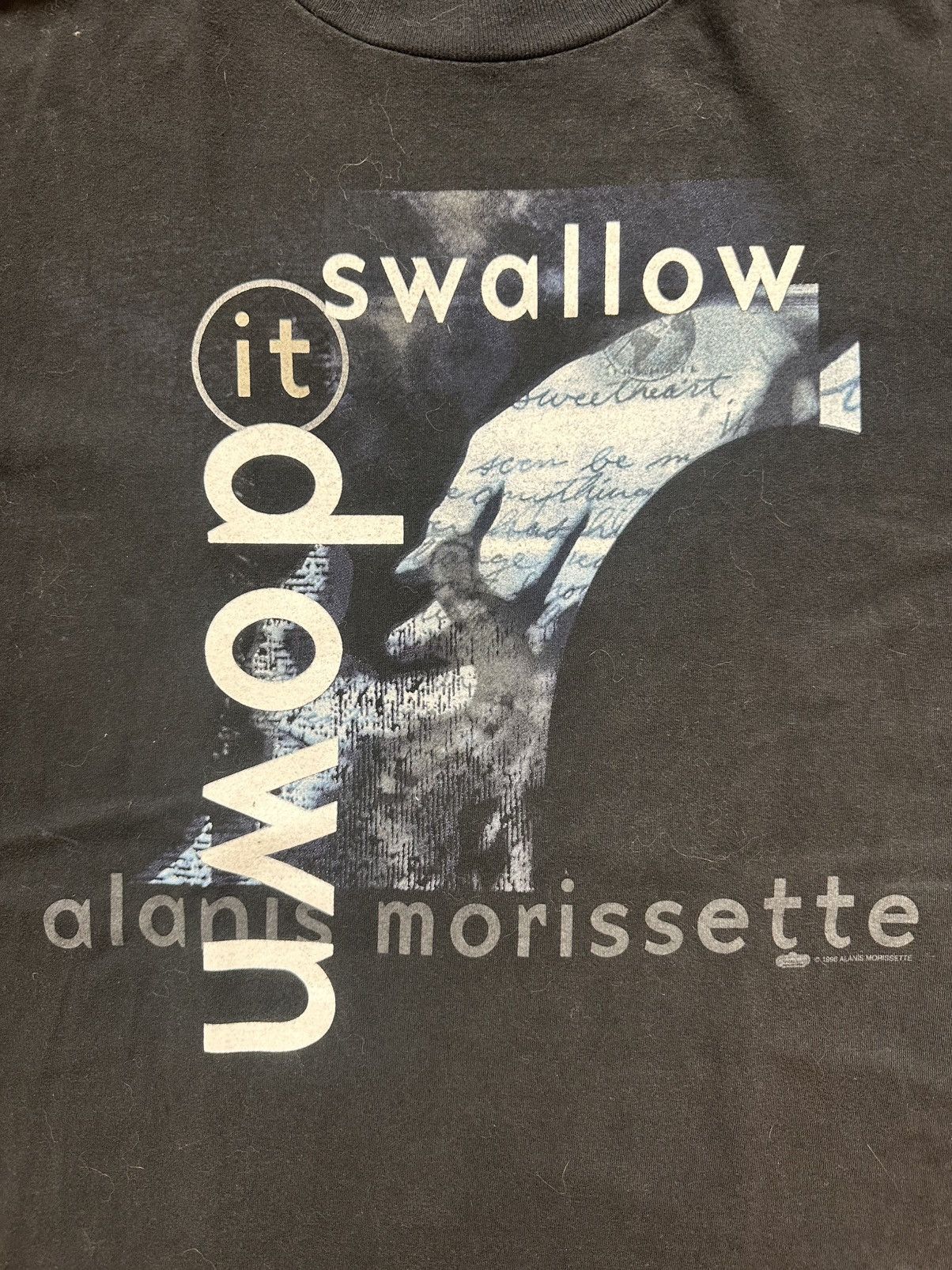 Vintage Vintage Alanis Morissette Tour shirt Size US XL / EU 56 / 4 - 2 Thumbnail