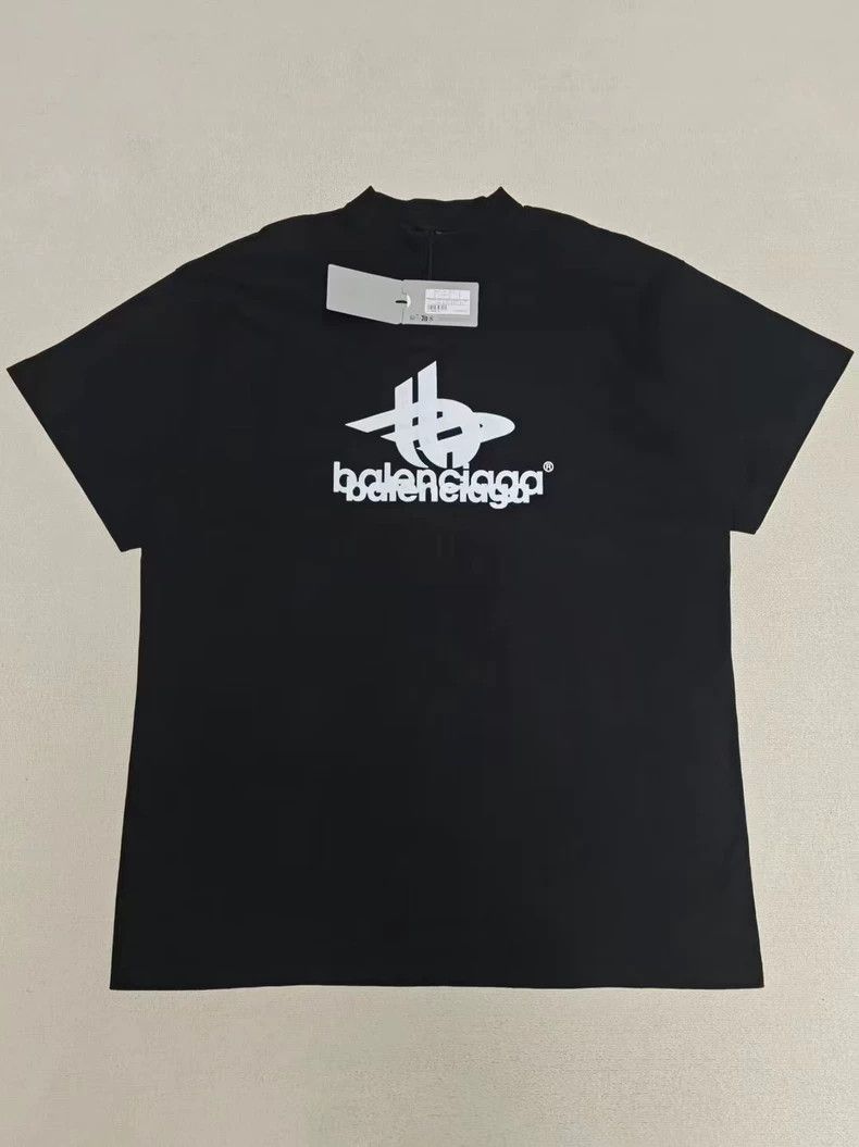 Balenciaga Balenciaga 23ss Phantom Overlapping 3 B Logo Old Short Slee Size US S / EU 44-46 / 1 - 1 Thumbnail