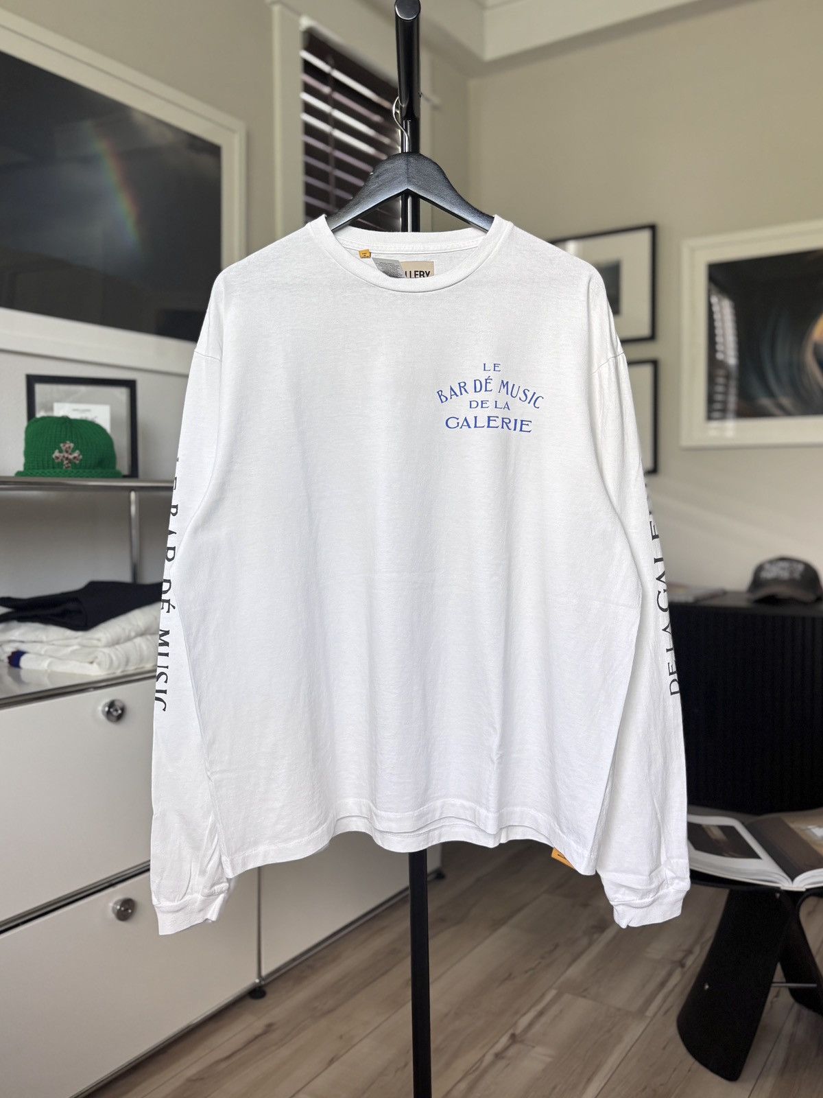 Gallery Dept. GALLER DEPT | BAR MUSIC FRENCH LOGO LONG SLEEVE TEE Size US XL / EU 56 / 4 - 3 Thumbnail