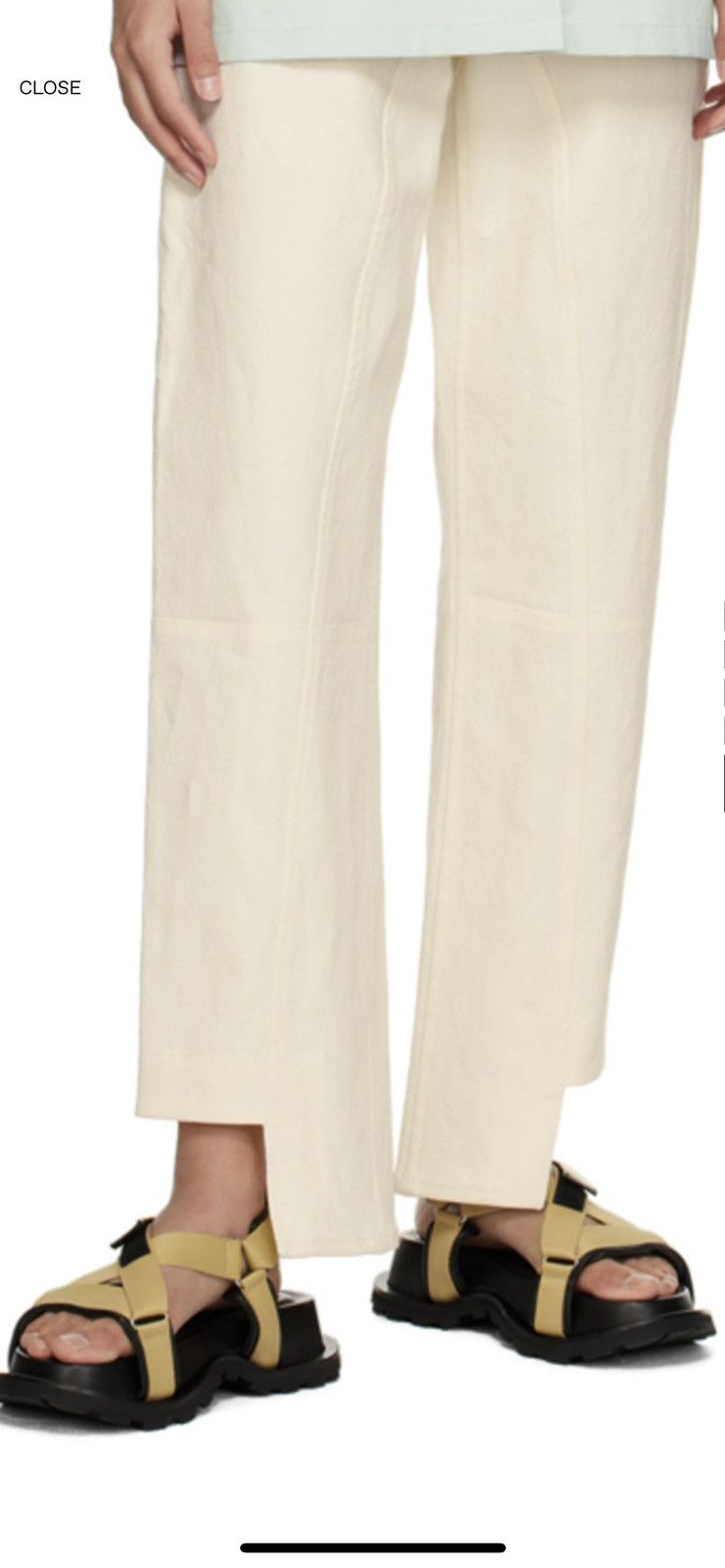 Jil Sander $1.3k nylon, leather sandals with tread sole, EU42, Italy Size US 9 / EU 42 - 25 Thumbnail