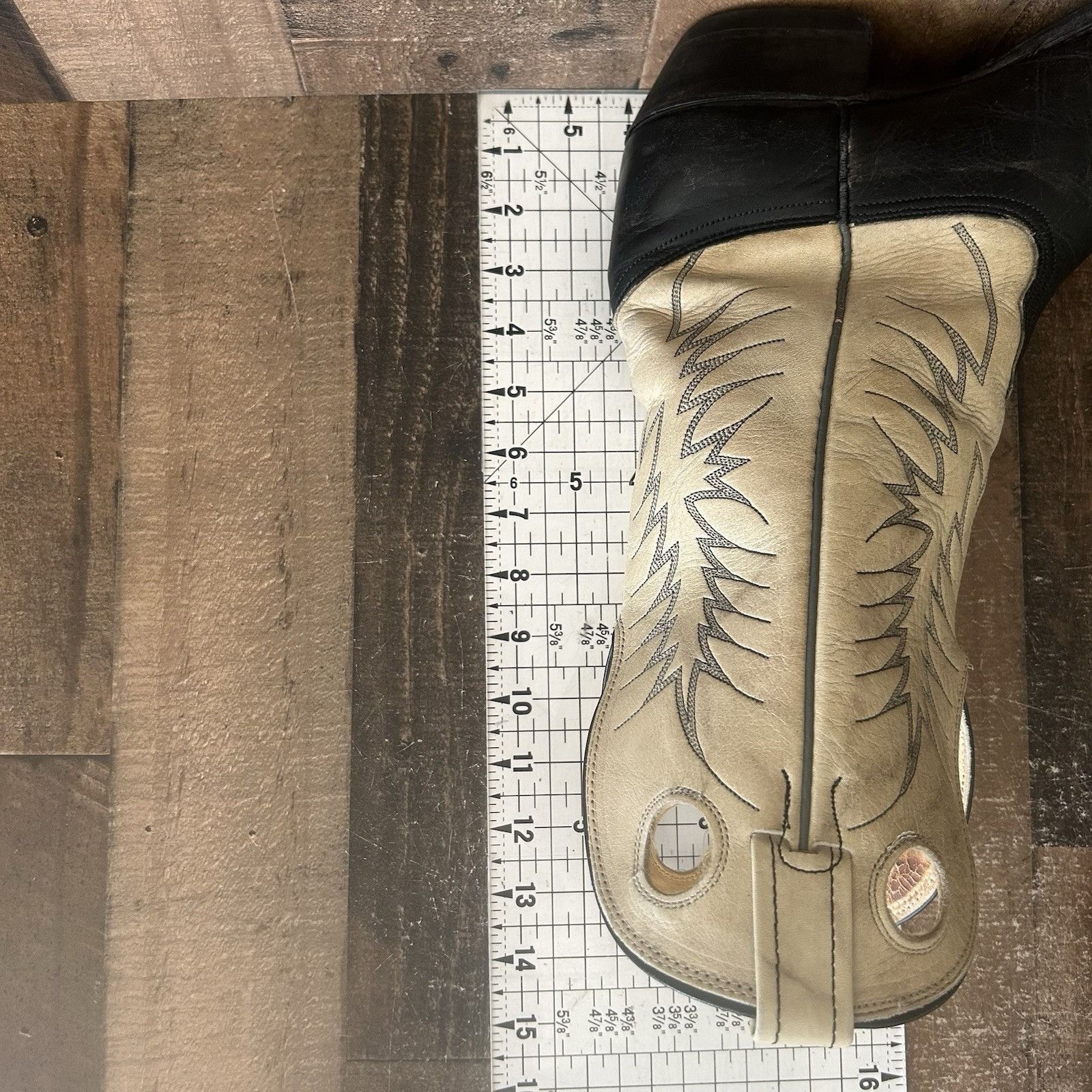 Vintage Nocona Vintage Western Cowboy Boots Mens 9 D Size US 9 / EU 42 - 6 Thumbnail