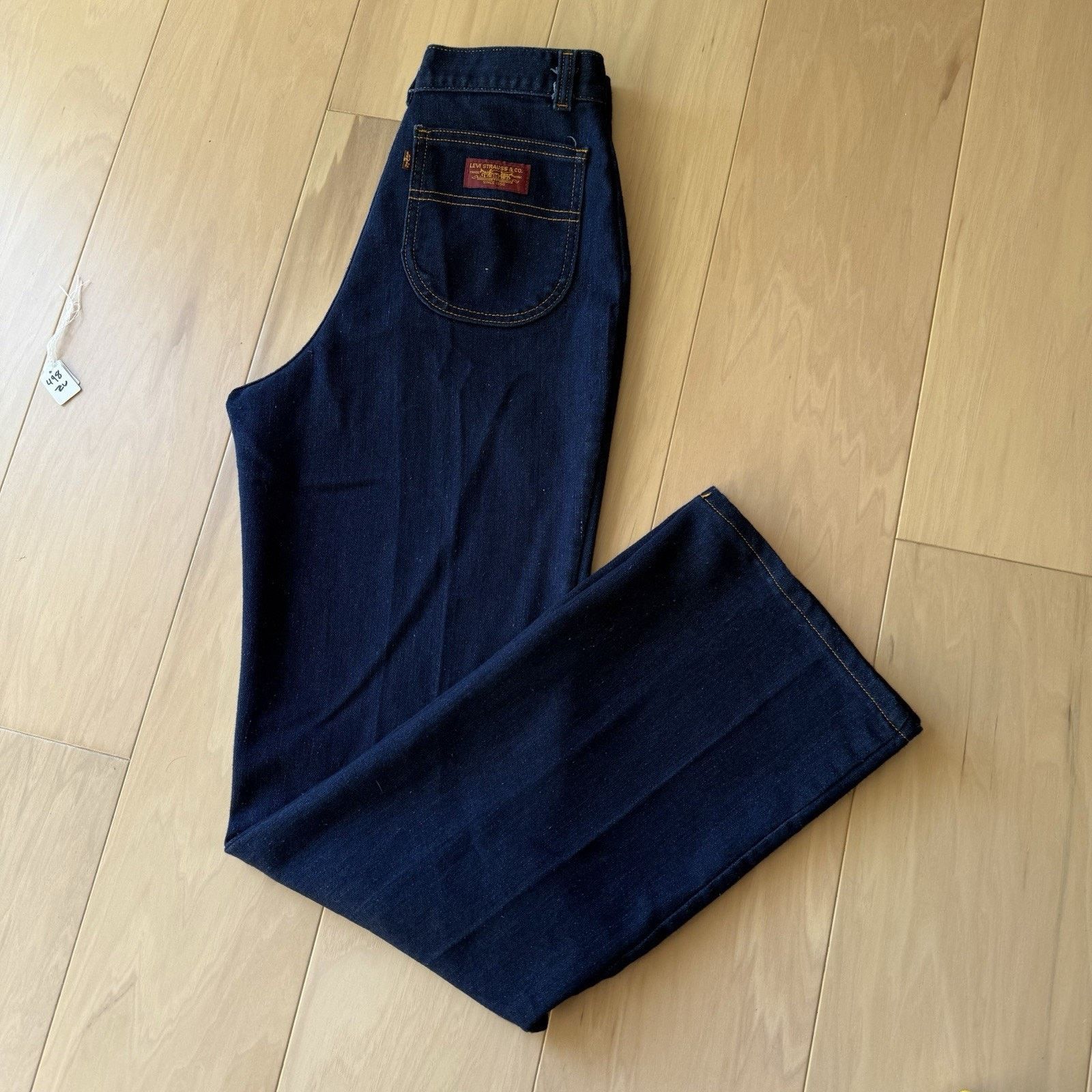 Levi's Vintage Levis 829 Bell Bottom Jeans 26 For Women 70s Flares Size 26" / US 2 / IT 38 - 10 Thumbnail