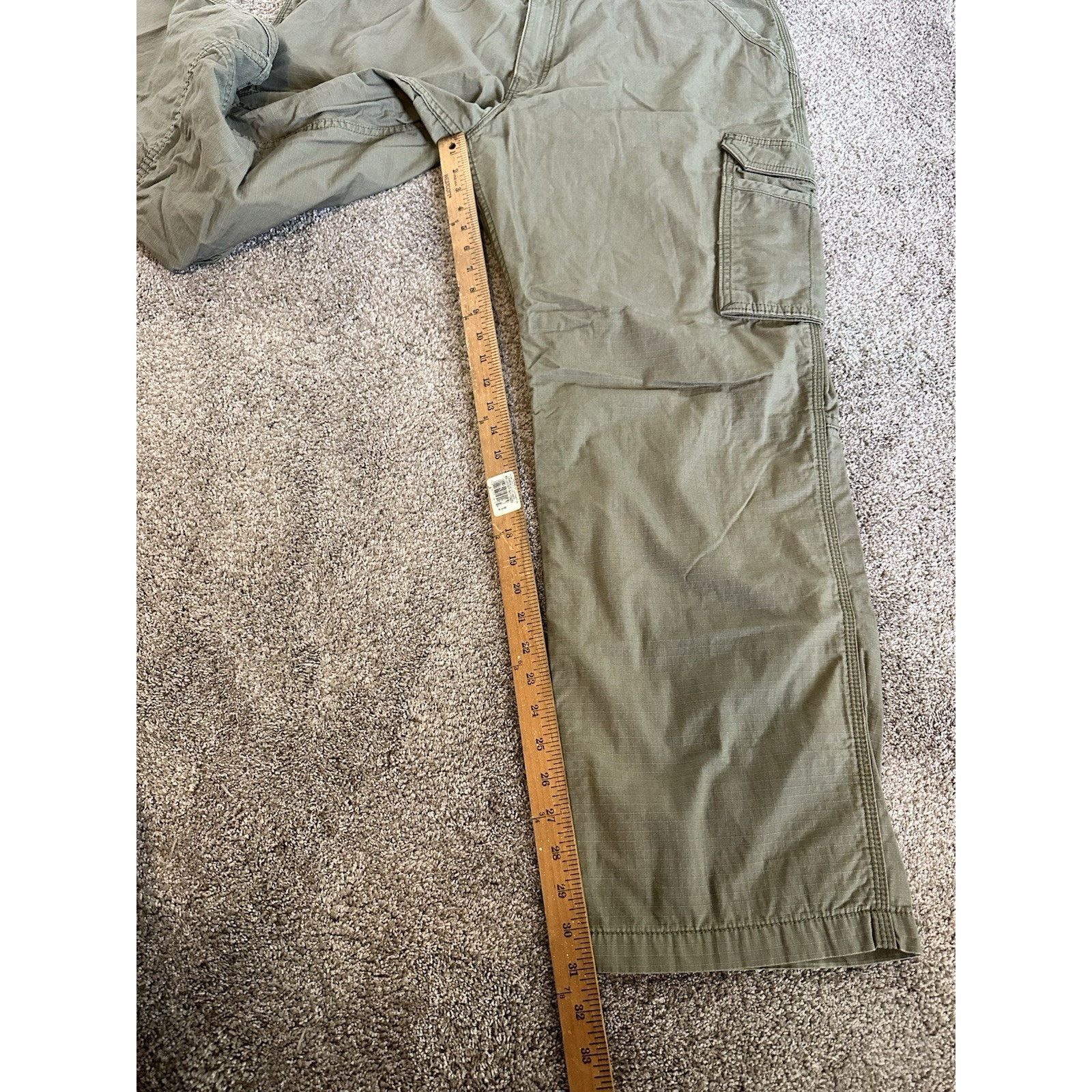 Carhartt Carhartt Force Ripstop Cargo Pants Mens 42x32 Green Size US 42 / EU 58 - 4 Thumbnail