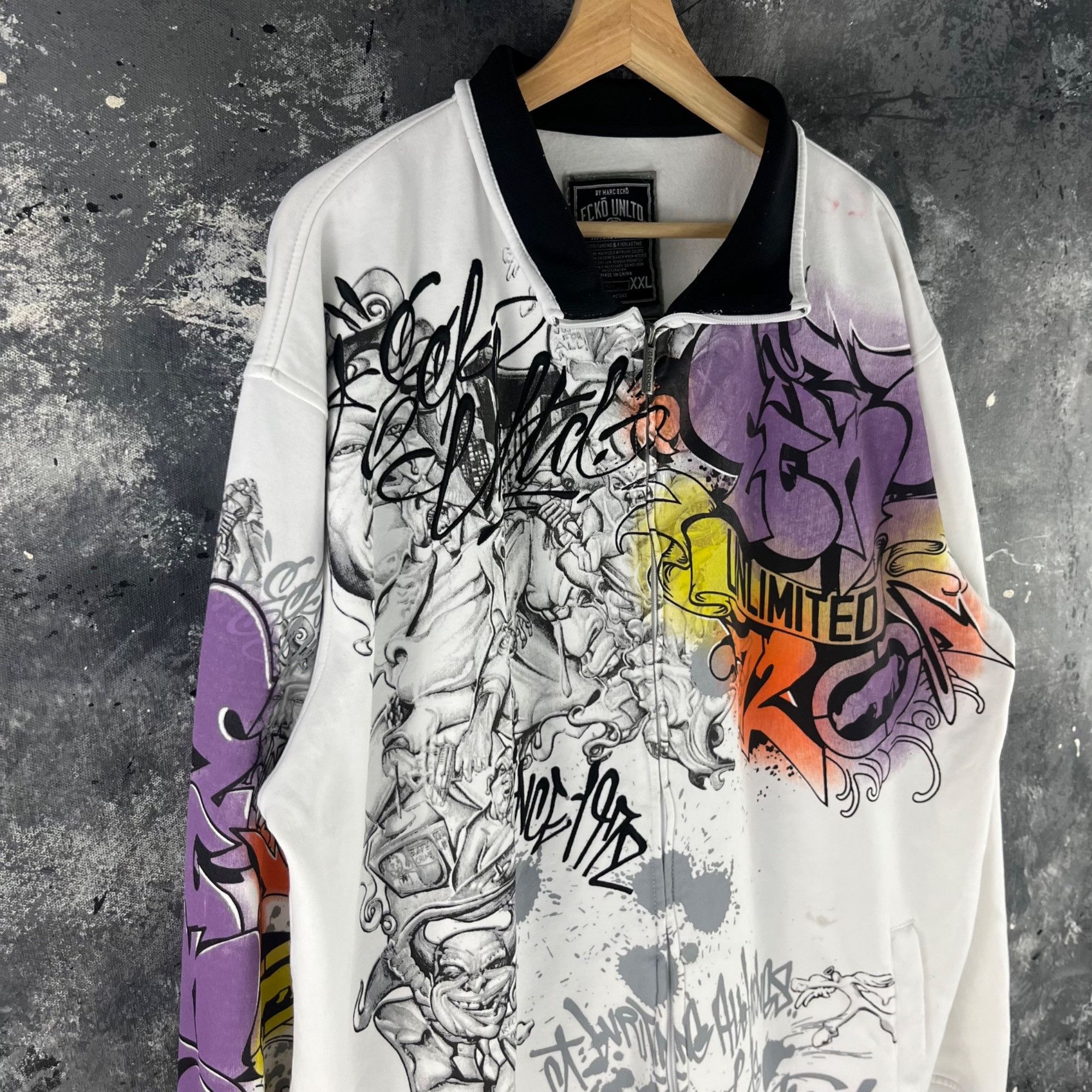 Ecko Unltd. Vintage Y2K Ecko Unltd sweatshirt Size US XXL / EU 58 / 5 - 3 Thumbnail