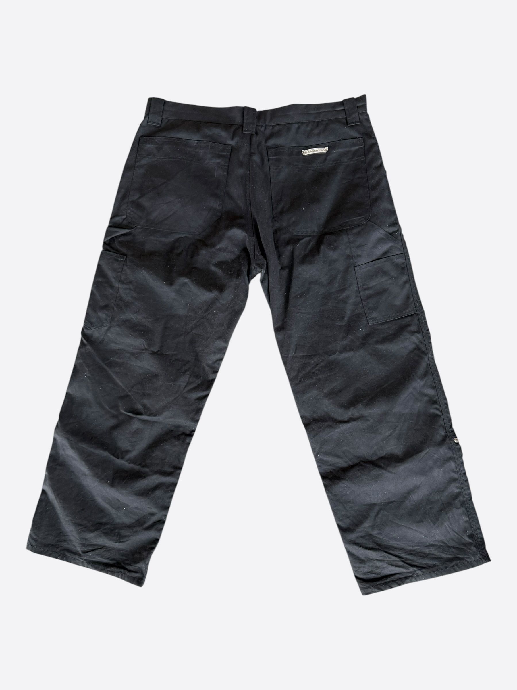 Chrome Hearts Chrome Hearts Black Carpenter Pants Size US 38 / EU 54 - 2 Thumbnail