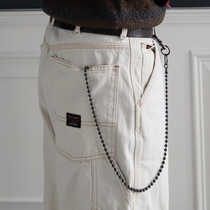 Vintage Vintage Y2K Style Black Steel Ball Wallet Chain | Grailed