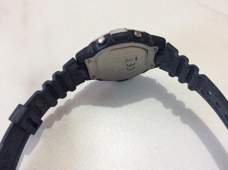 Casio Casio digital movement black band watch Size ONE SIZE - 4 Thumbnail