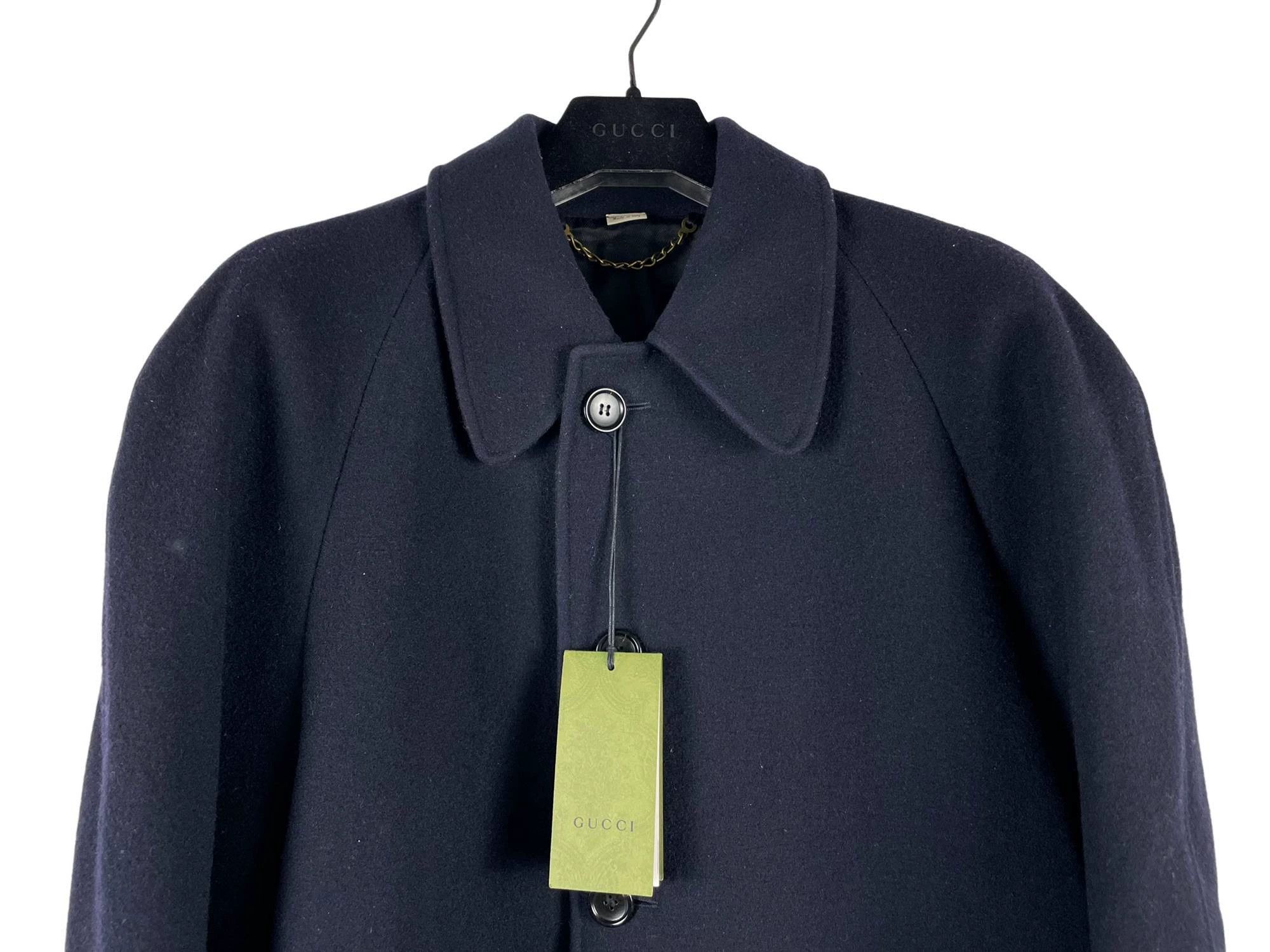 Gucci Gucci Long Wool Overcoat Trench Coat 50 Size US M / EU 48-50 / 2 - 3 Thumbnail