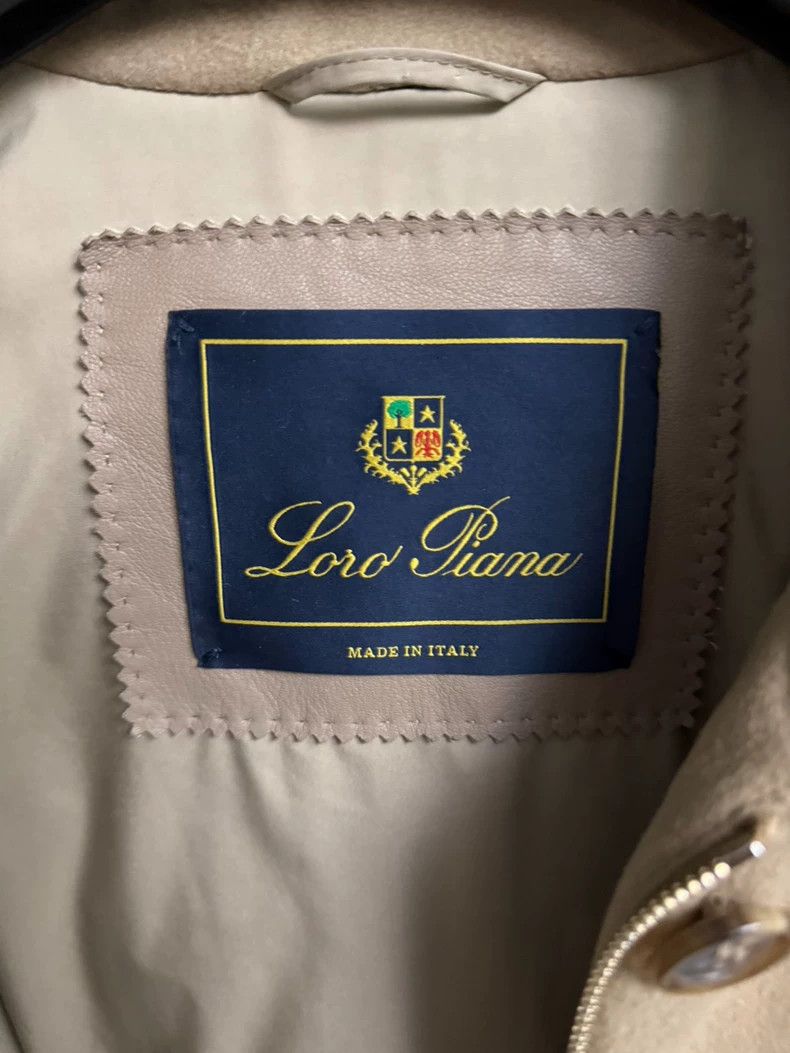 Loro Piana LORO PIANA Cashmere lined goose down jacket coat Size L / US 10 / IT 46 - 3 Thumbnail