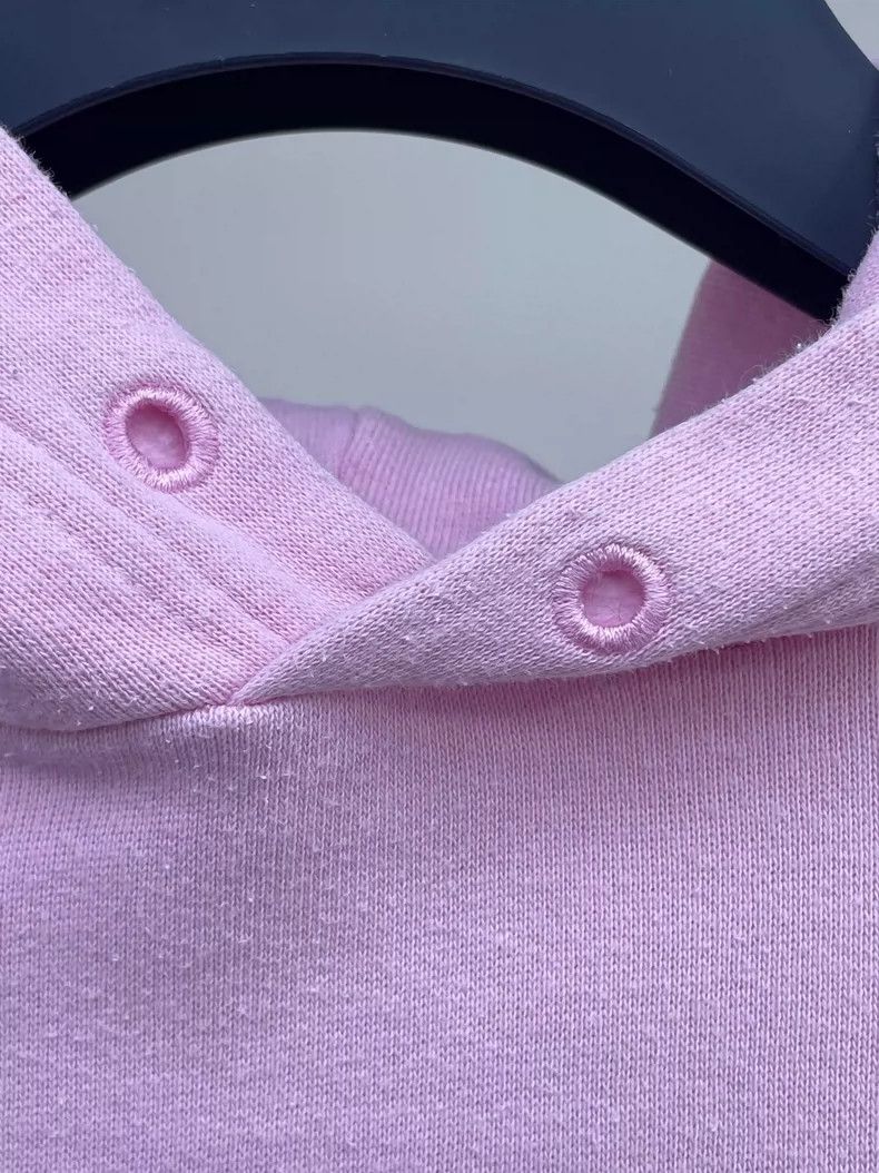 Balenciaga Balenciaga Pink Letter Hooded Sweatshirt Size US S / EU 44-46 / 1 - 5 Thumbnail