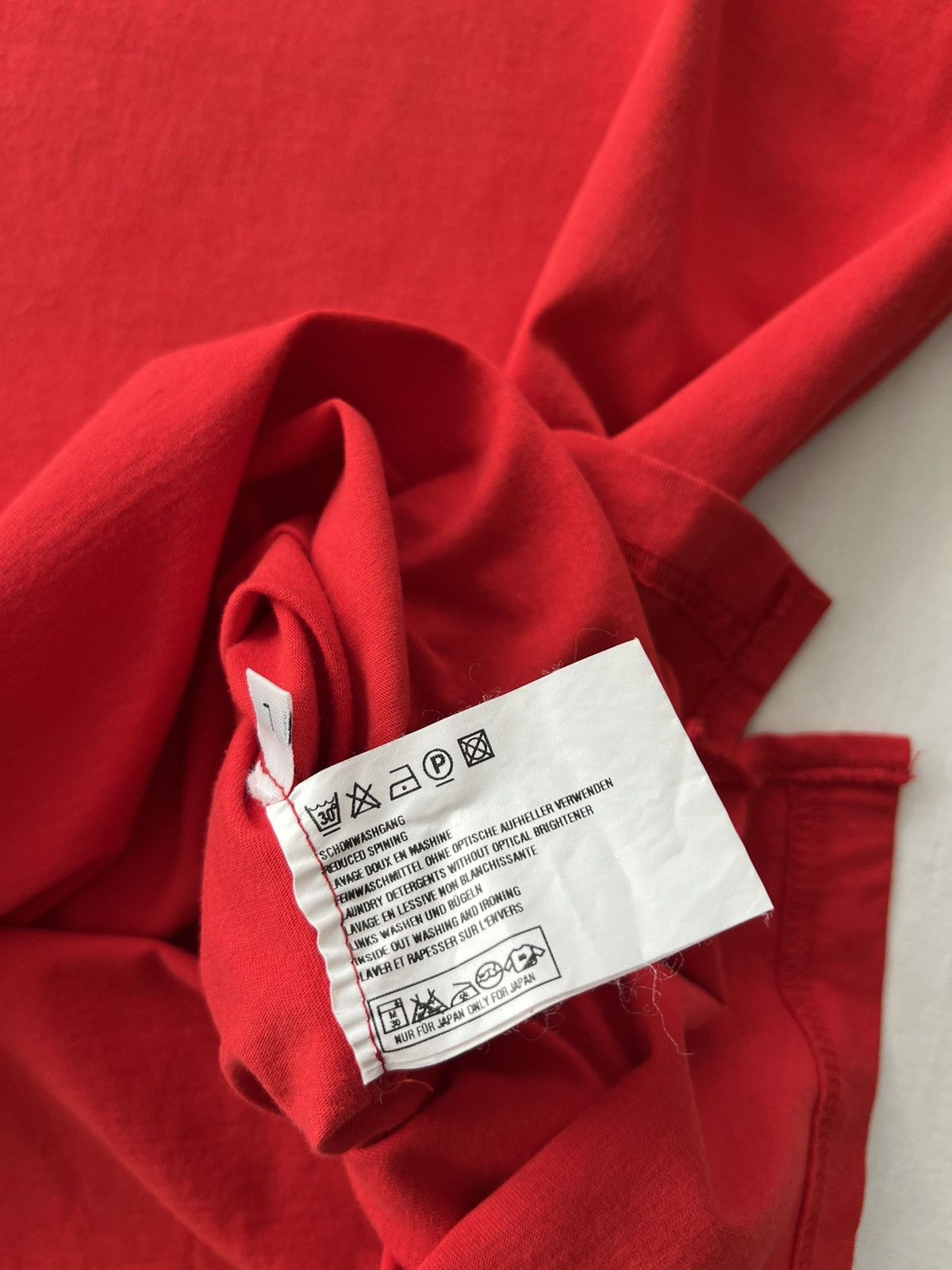 Carlo Colucci Carlo Colucci Small Logo Red T-shirt Size US L / EU 52-54 / 3 - 12 Thumbnail