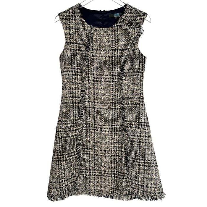 Eva Franco Eva Franco Tweed Mini Dress in Whitby Plaid Size 6 | Grailed