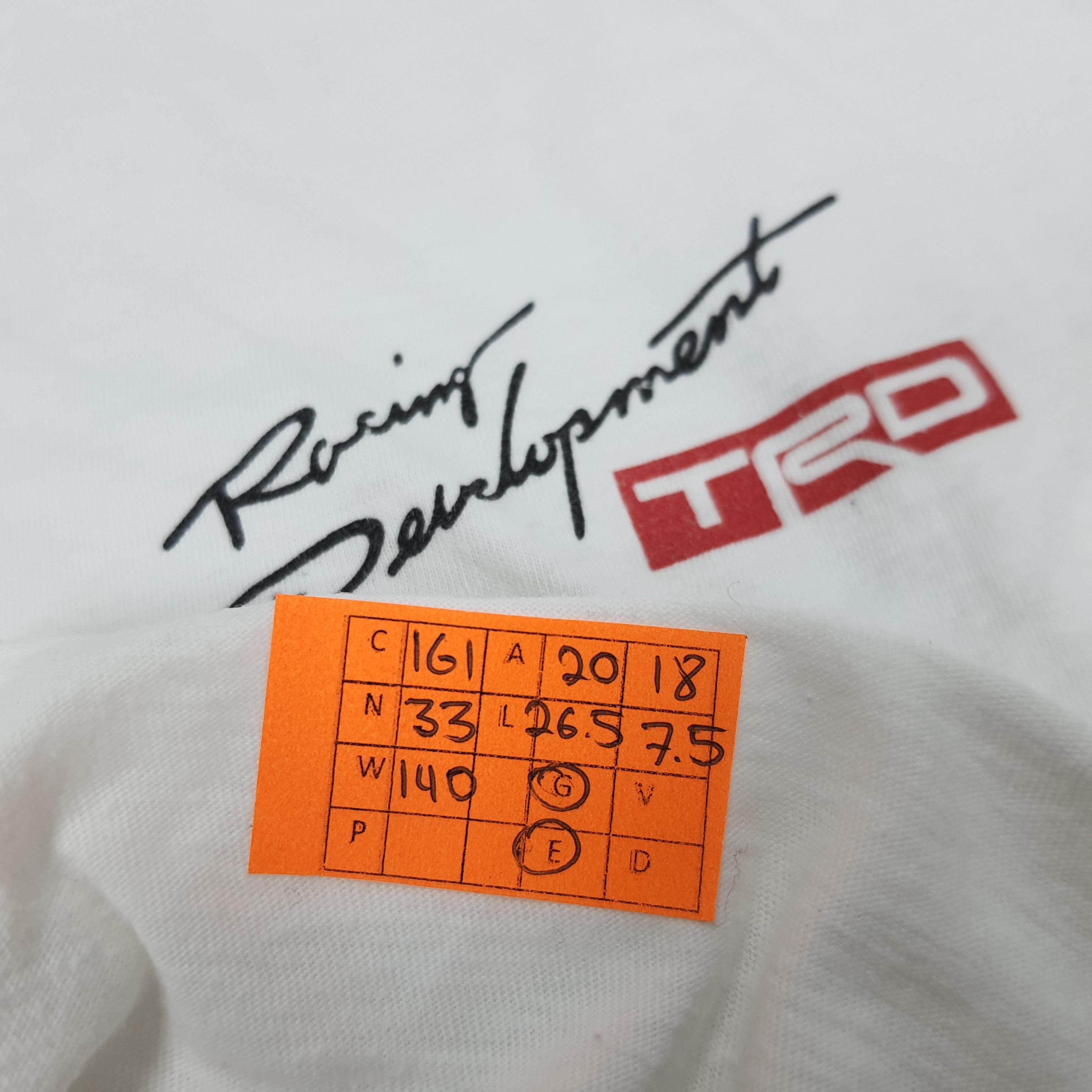 Japanese Brand × Vintage Vintage TRD Toyota Racing Development Racing Team T-shirt Size US M / EU 48-50 / 2 - 8 Thumbnail