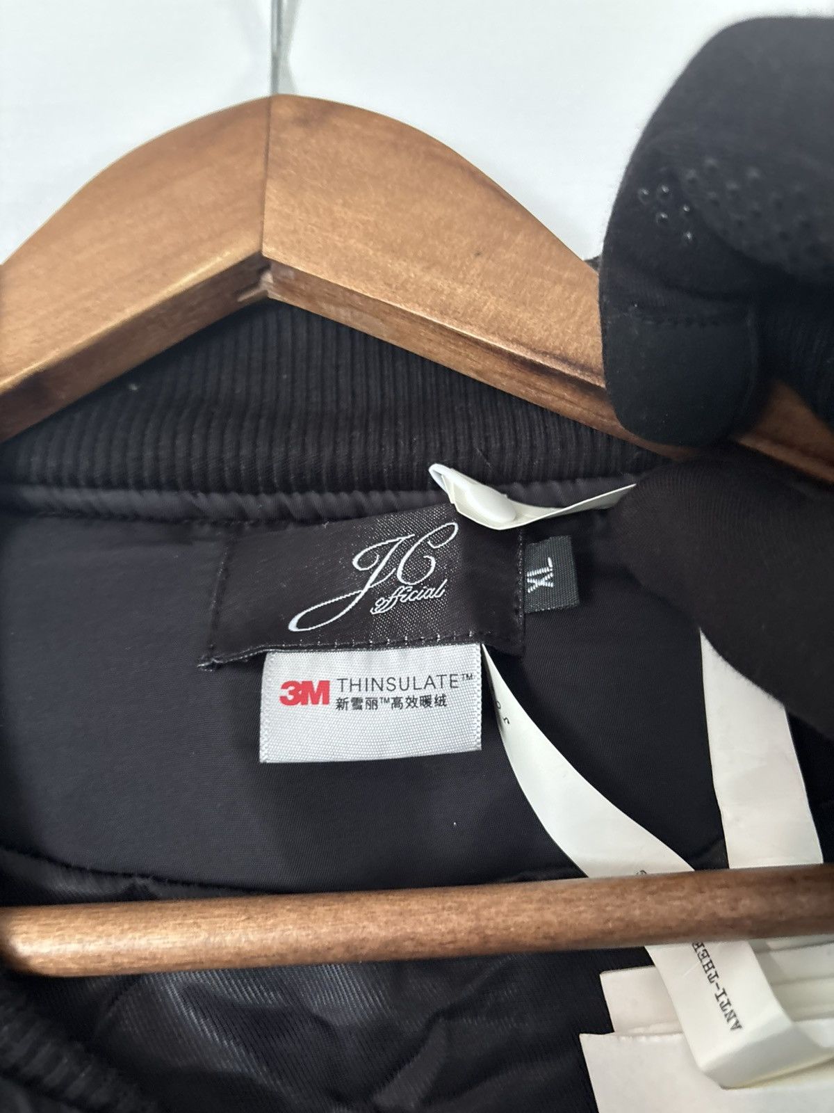 Japanese Brand J caesar black puffy bomber jacket Size US XL / EU 56 / 4 - 4 Thumbnail