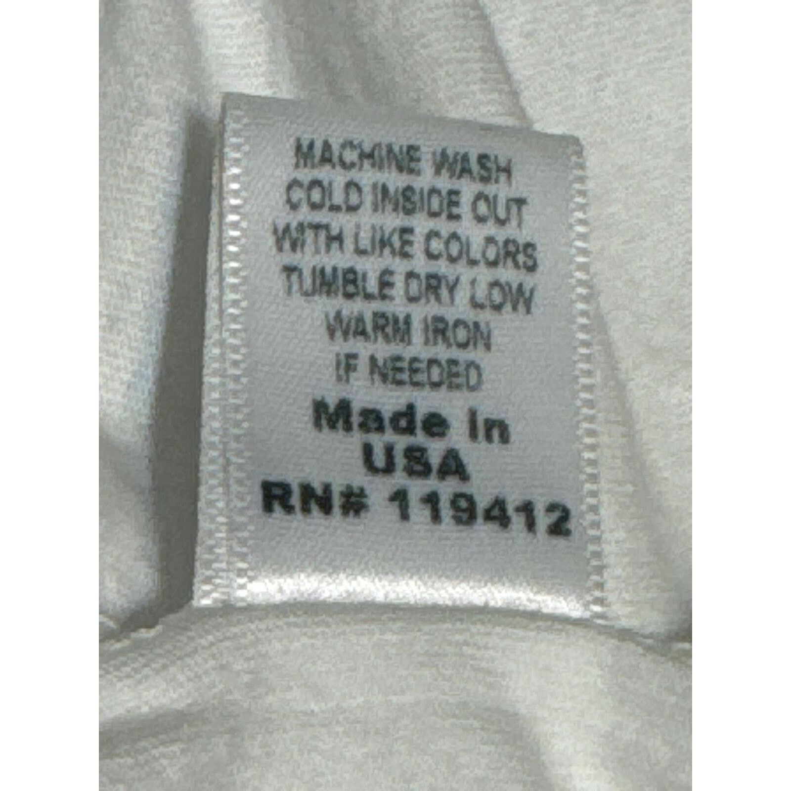 MONROW Monrow Tennis Tank White w/ Blue-Yellow Trim New XL Size XL / US 12-14 / IT 48-50 - 6 Thumbnail