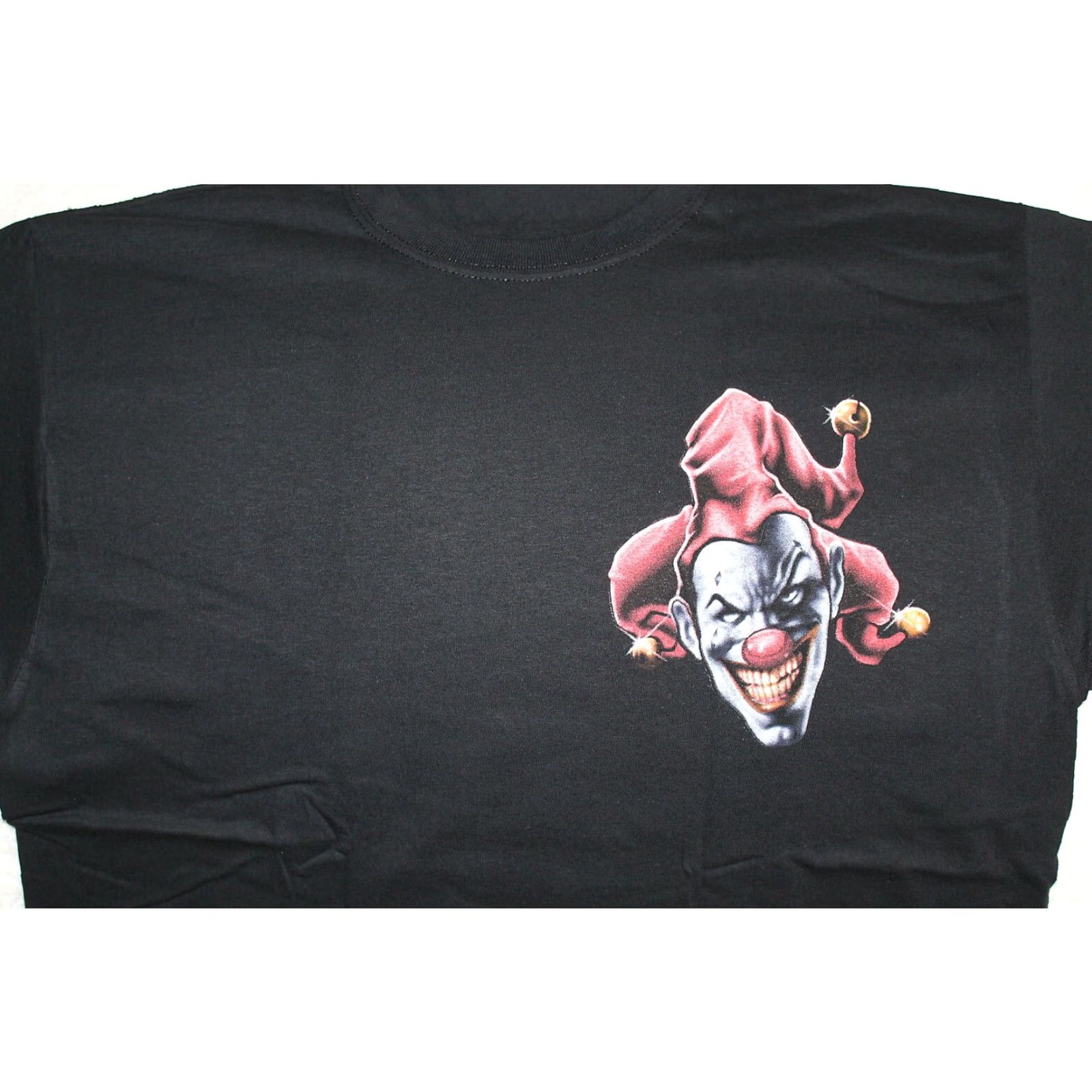 Vintage JOKER GRAPHIC T-SHIRT Mens Black Medium Size US M / EU 48-50 / 2 - 4 Thumbnail