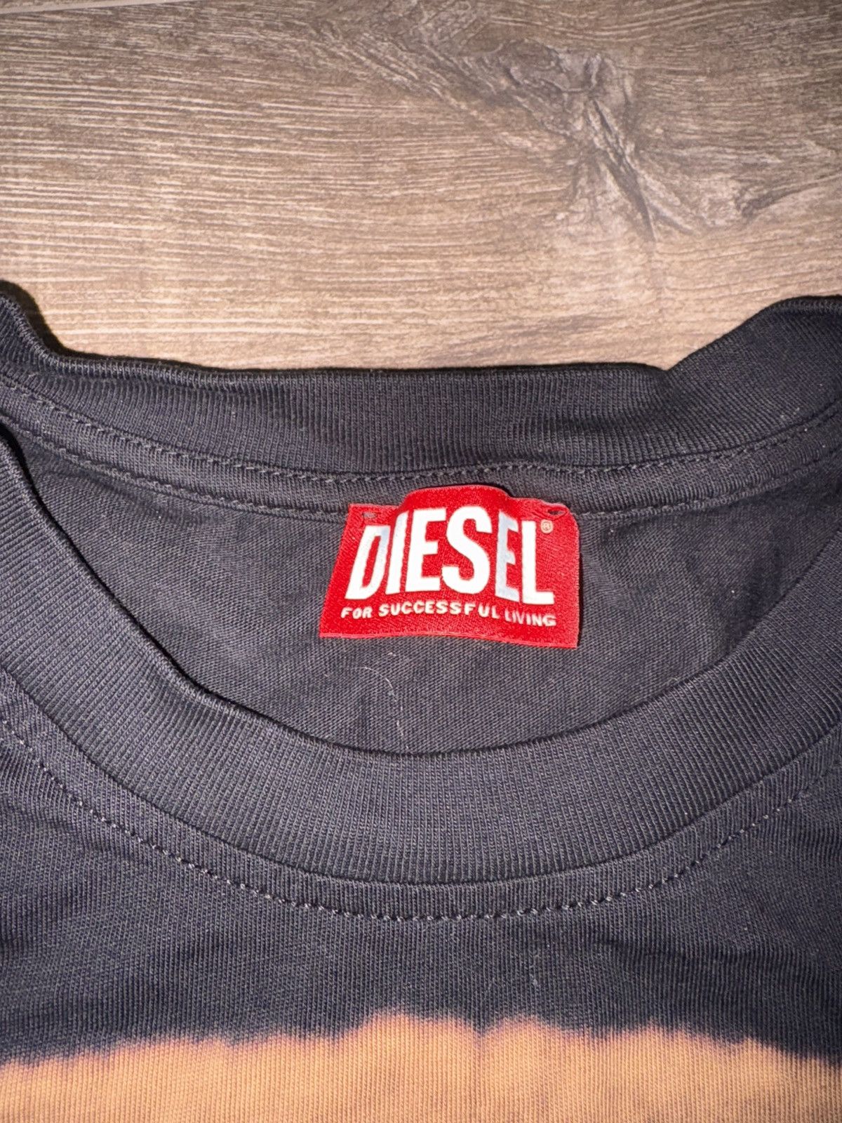 Diesel T- BOXT-BLEACH LOGO- PRINT T SHIRT Size US XXS / EU 40 - 3 Thumbnail