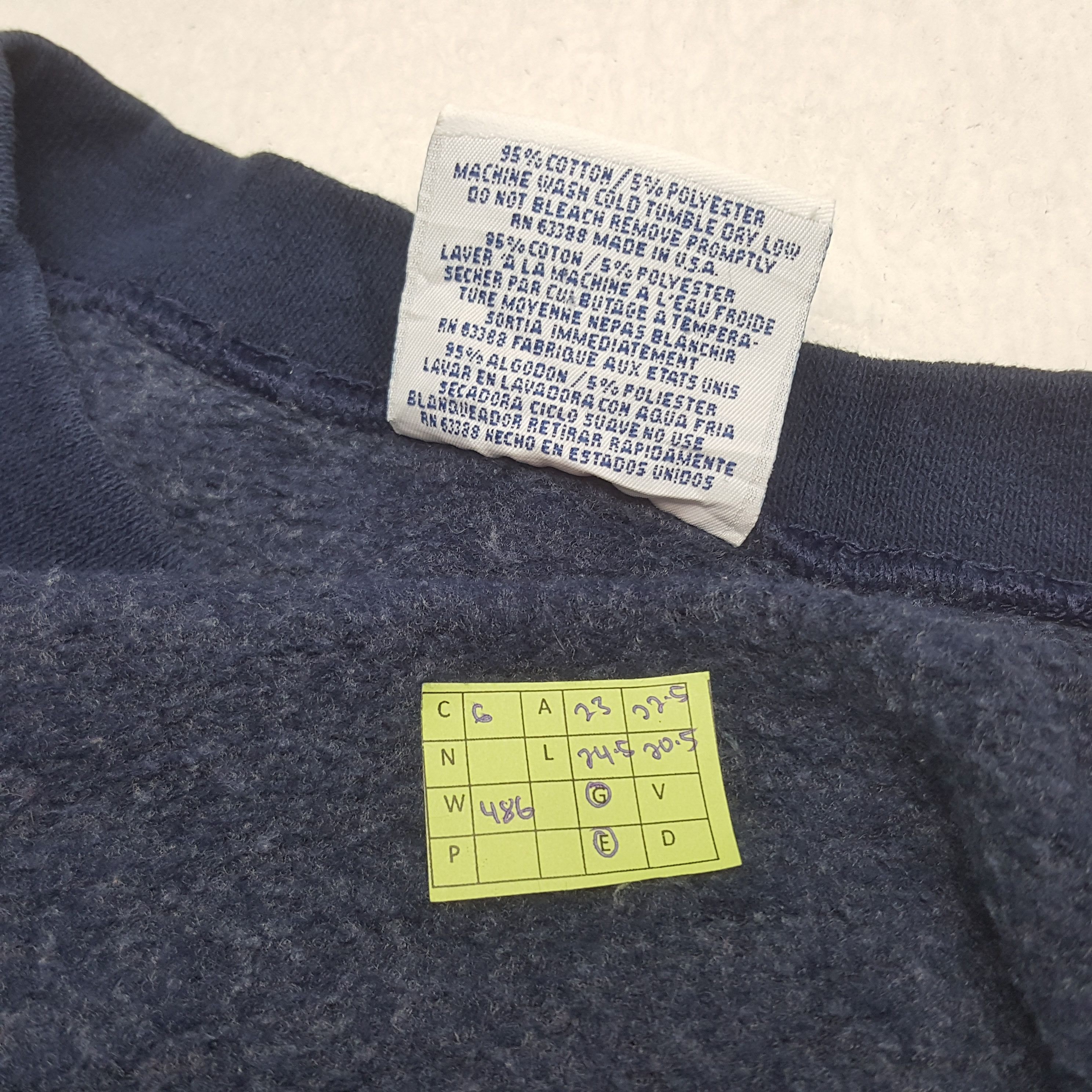 MLB Vintage Cleveland Indians League 90s Baseball Sweatshirt RR6 Size US L / EU 52-54 / 3 - 7 Thumbnail
