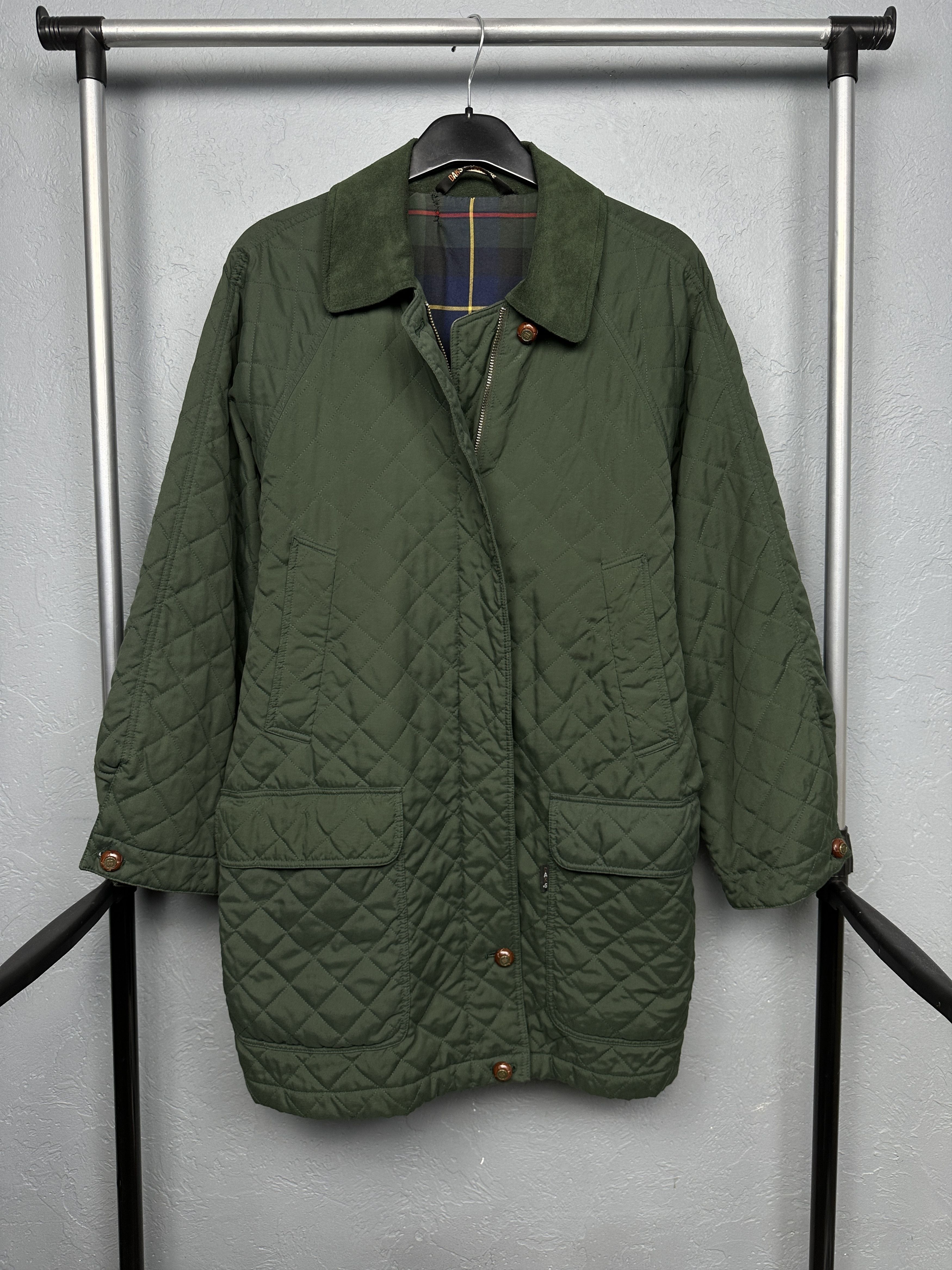 DAKS DAKS Signature Vintage Womens Quilted Parka Jacket Size M / US 6-8 / IT 42-44 - 1 Thumbnail