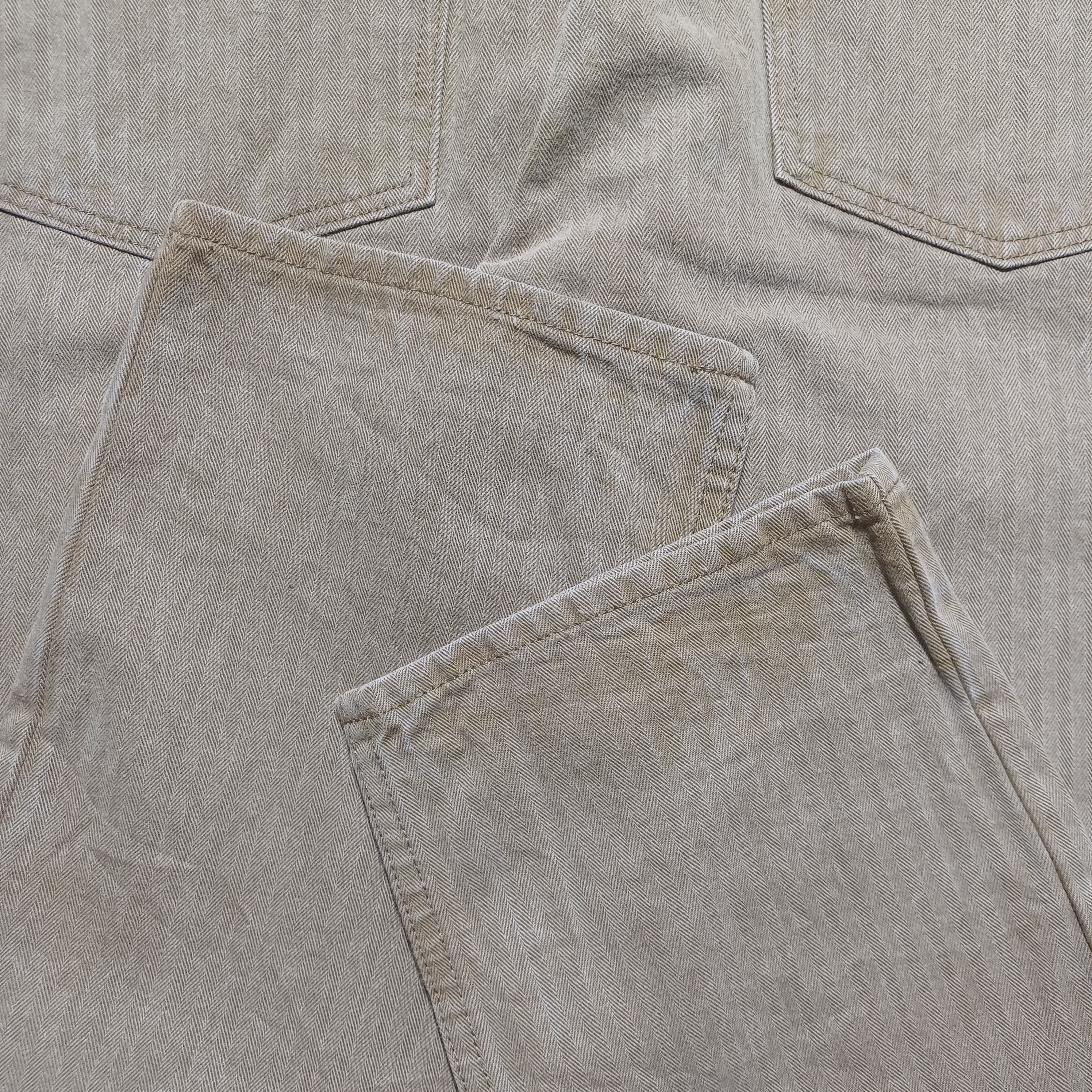 Journal Standard Beige Jeans Vintage Button Fly Journal Standart Size US 29 - 5 Thumbnail