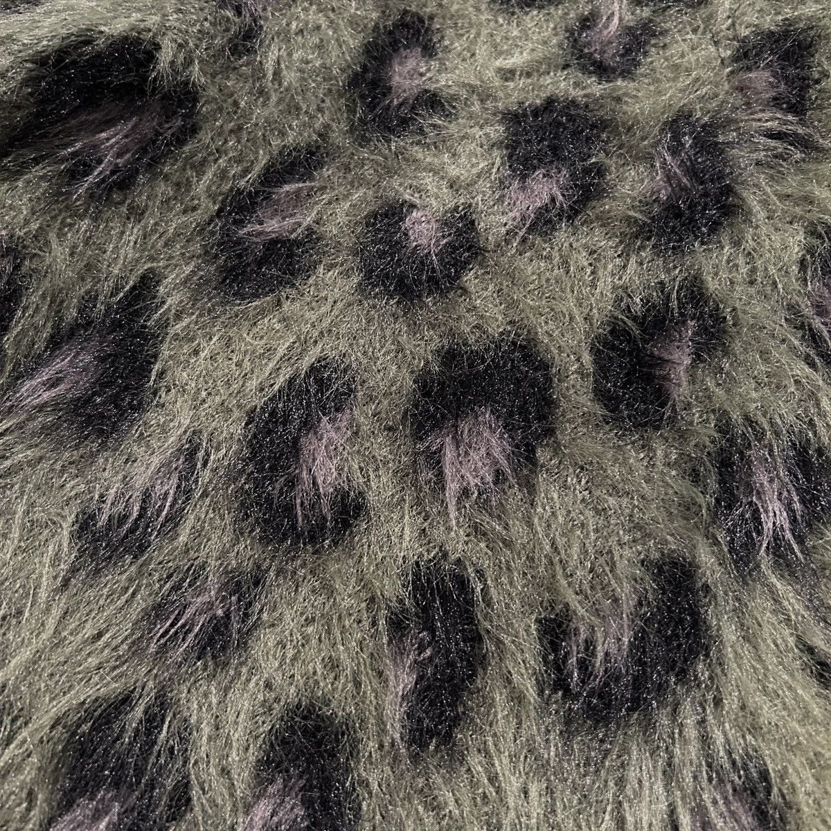 Number (N)ine NUMBER (N)INE Leopard Fuzzy Cardigan Size US L / EU 52-54 / 3 - 5 Thumbnail