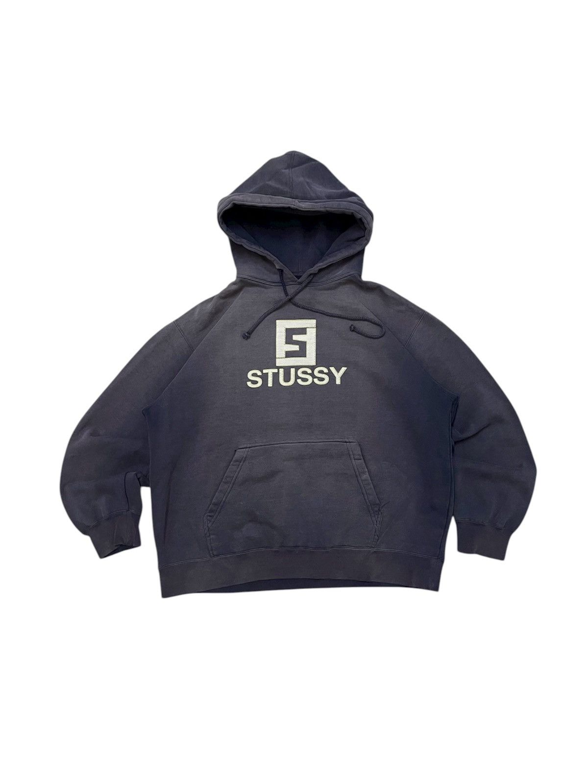Stussy × Vintage Vintage 90s Stussy Old Skool Flavour Hoodie | Grailed