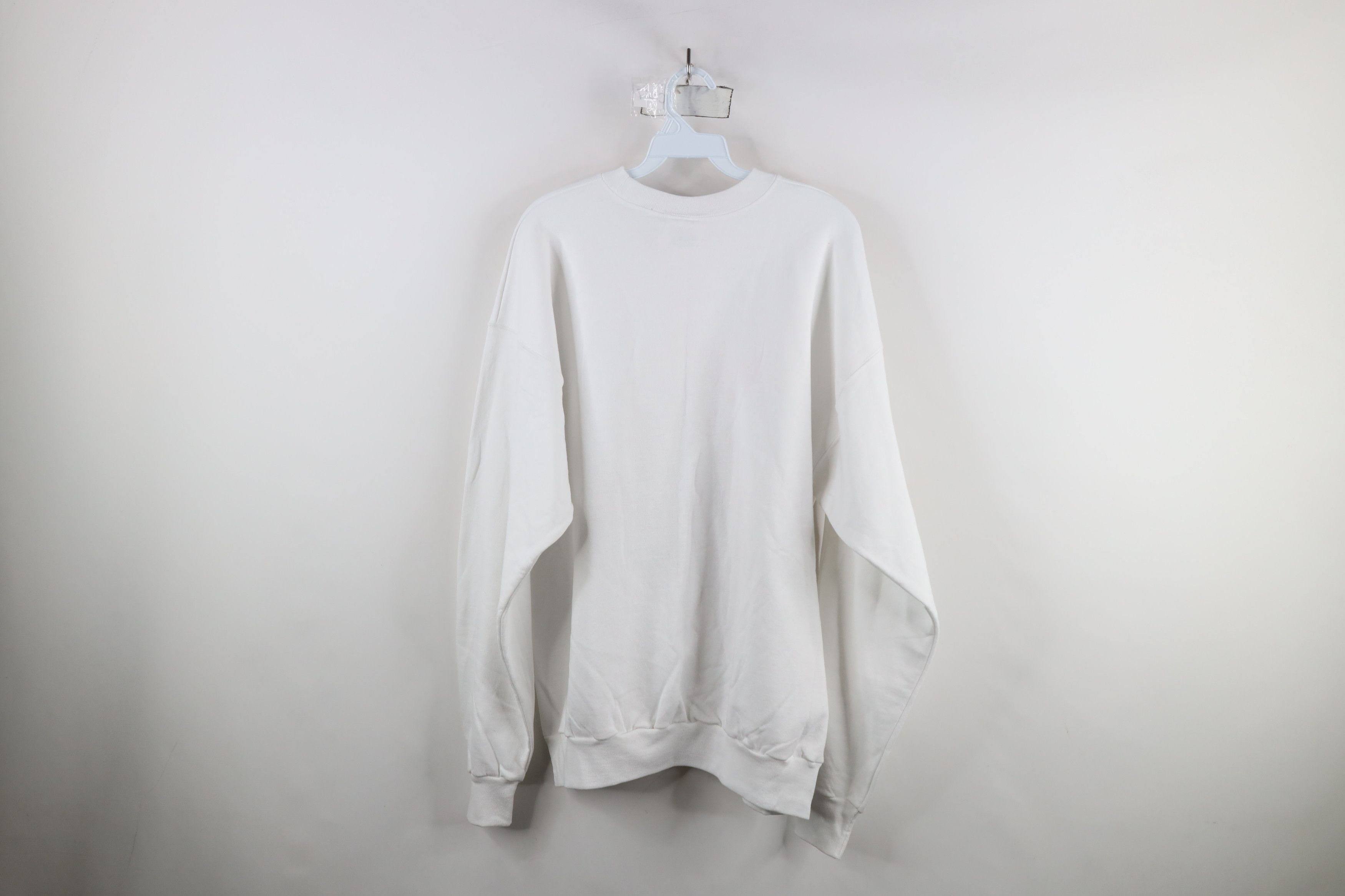 Vintage Deadstock Vintage 90s Christmas Cat Kitten Heart Sweatshirt Size L / US 10 / IT 46 - 9 Thumbnail