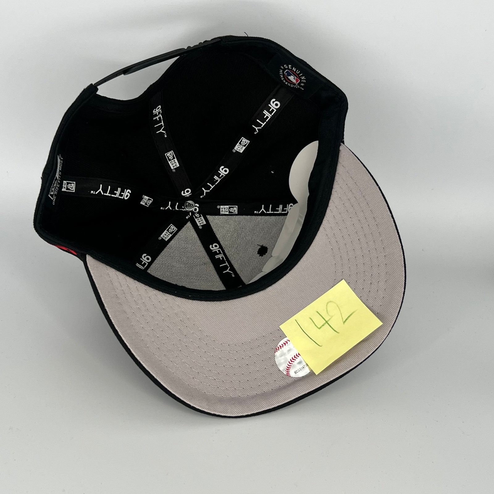 New Era Black Boston Red Sox New Era MLB 9Fifty Snapback Hat Size ONE SIZE - 4 Thumbnail