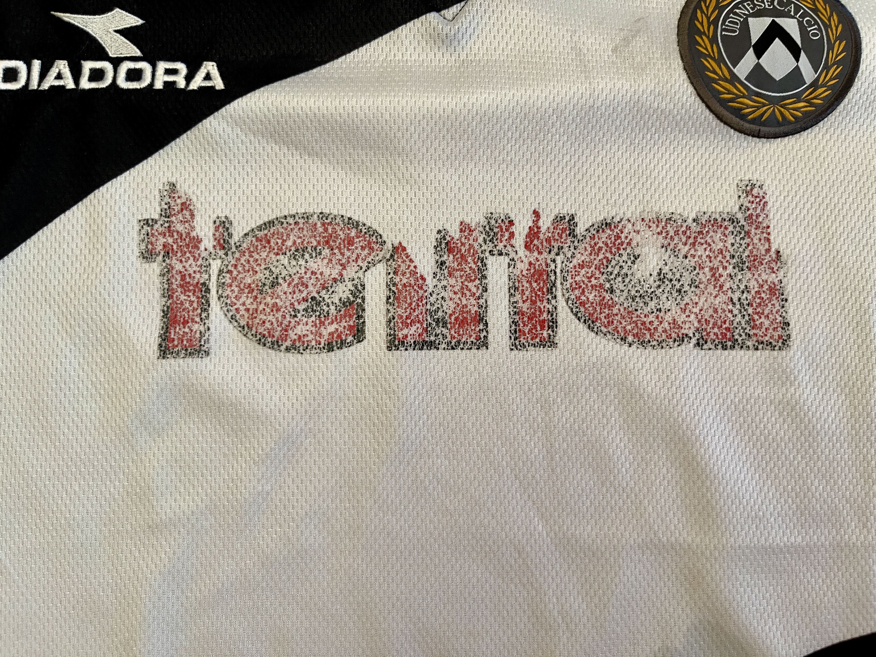 Diadora Vintage 1998 Udinese Calcio Diadora Soccer Jersey XL Size US XL / EU 56 / 4 - 5 Thumbnail