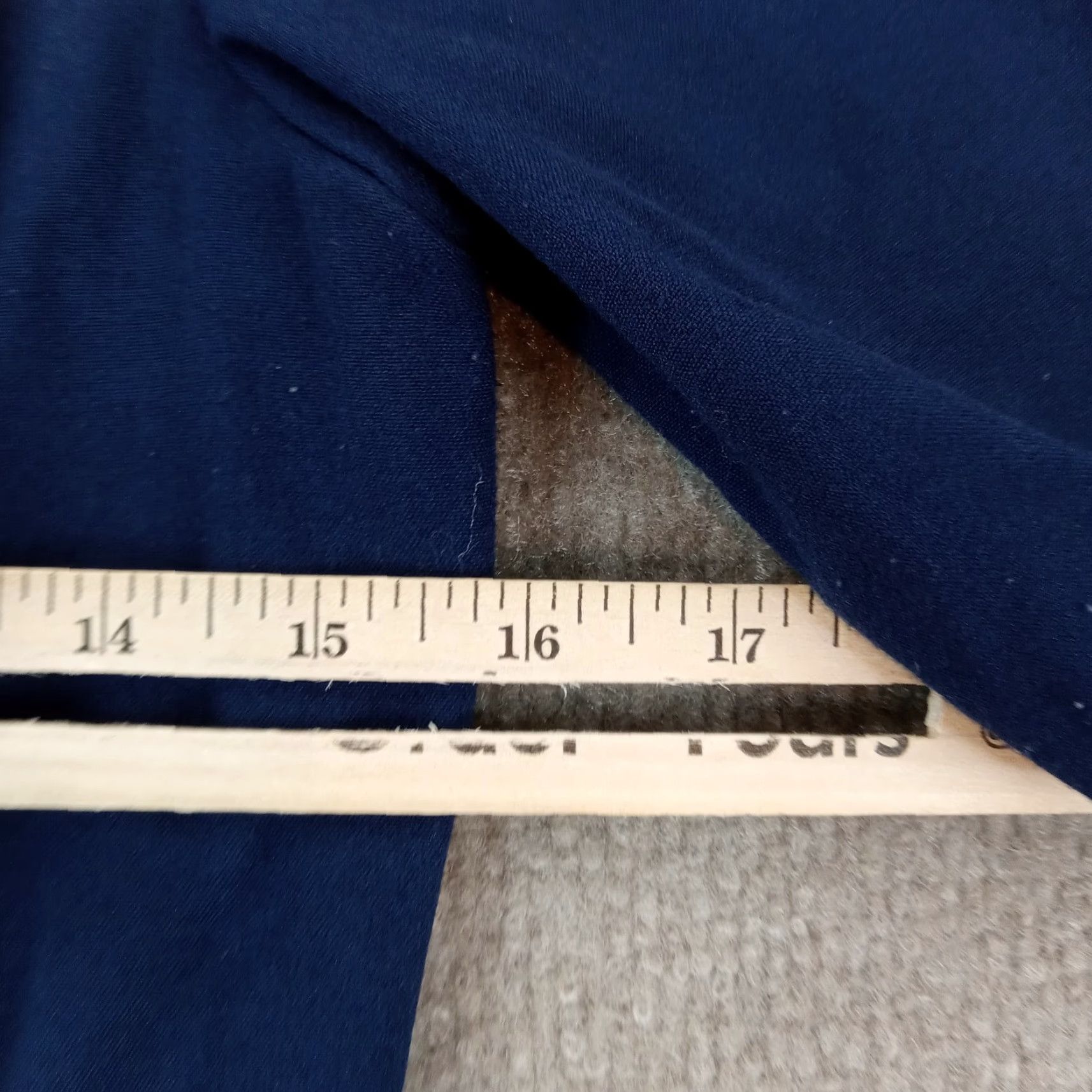 Vince Camuto Vince Camuto Dress Womens Size 4 Blue Short Sleeve Fitted Stretch Pockets Size 27" / US 4 / IT 40 - 4 Thumbnail