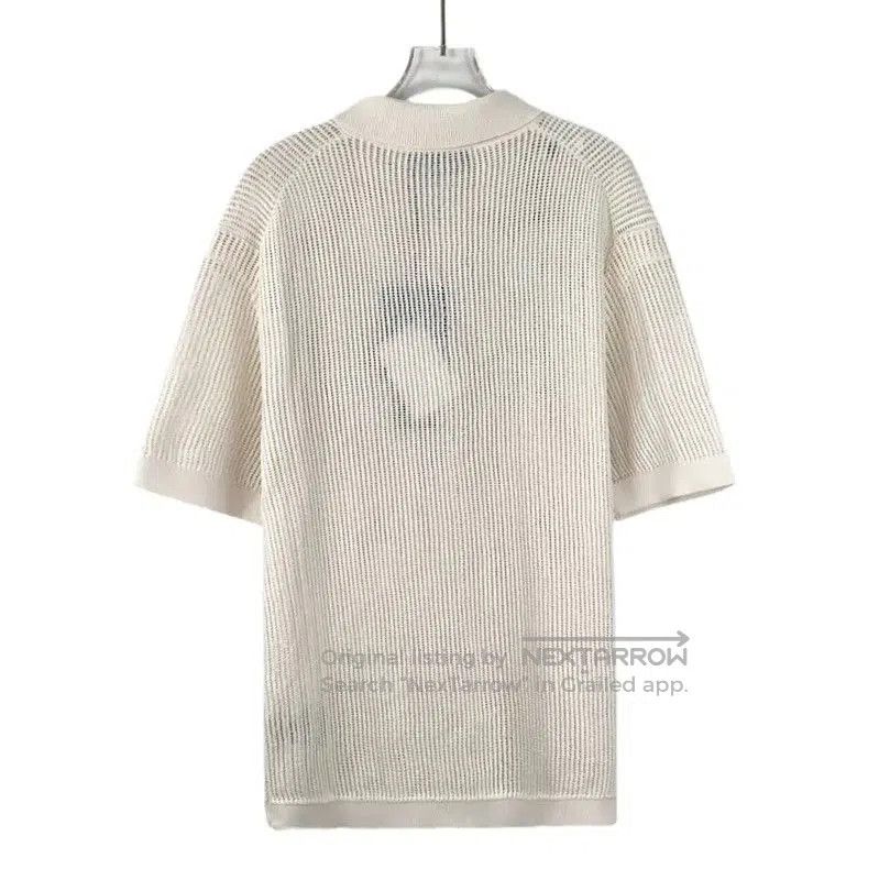 Dior Dior Gray-White Men's Polo Shirt . Size US M / EU 48-50 / 2 - 2 Thumbnail