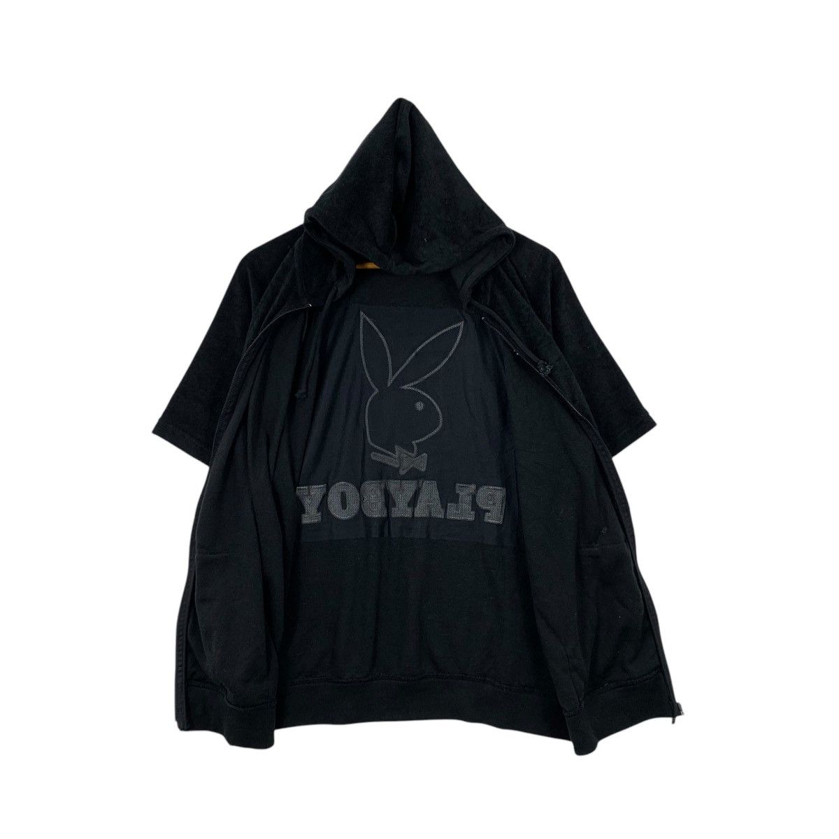 Playboy PLAYBOY Casualwear Big Logo Bachit Fleece Hoodie Jacket Size US M / EU 48-50 / 2 - 4 Thumbnail