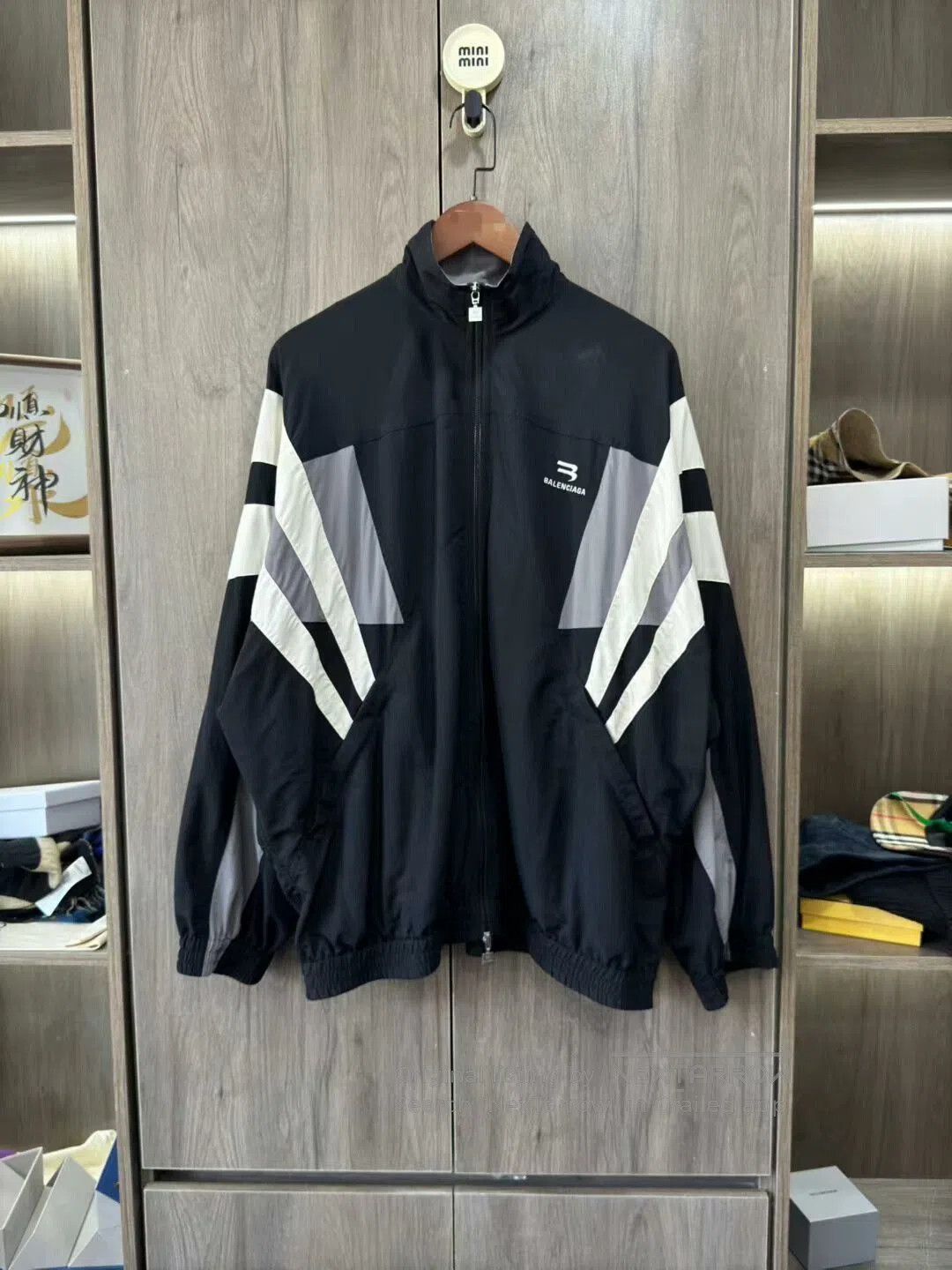 Balenciaga Balenciaga Black White Gray School Uniform Jacket Size 36. Size US S / EU 44-46 / 1 - 1 Thumbnail