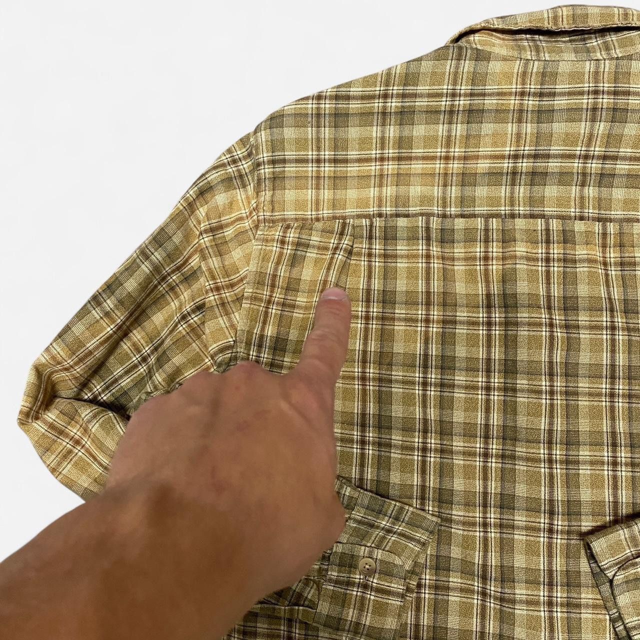 Woolrich Woolen Mills Vintage Woolrich beige, brown and green flannel shirt Size US M / EU 48-50 / 2 - 8 Thumbnail