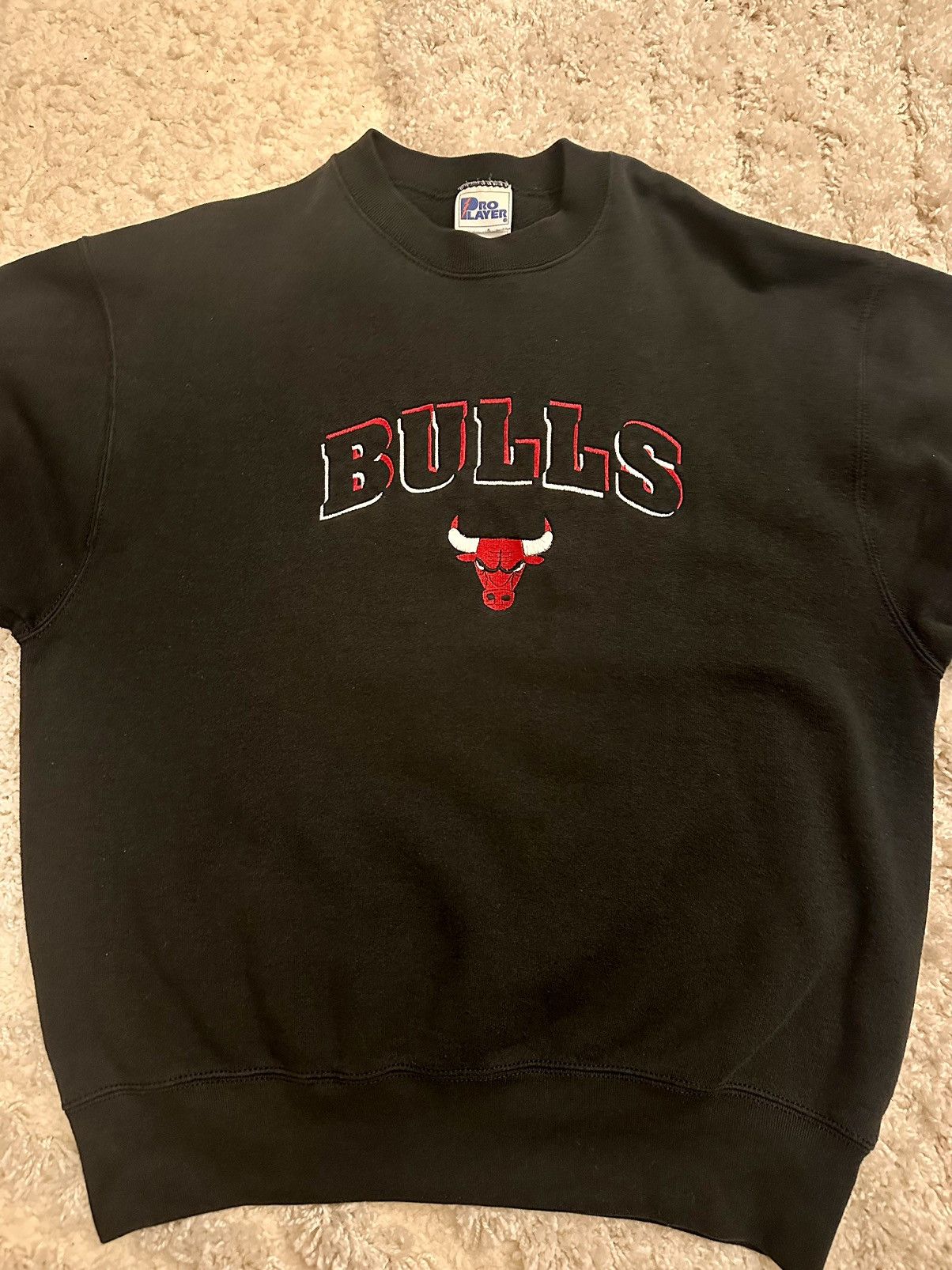 Pro Player Vintage Prolayer Chicago Bulls Crewneck Sweatshirt Size US L / EU 52-54 / 3 - 2 Thumbnail