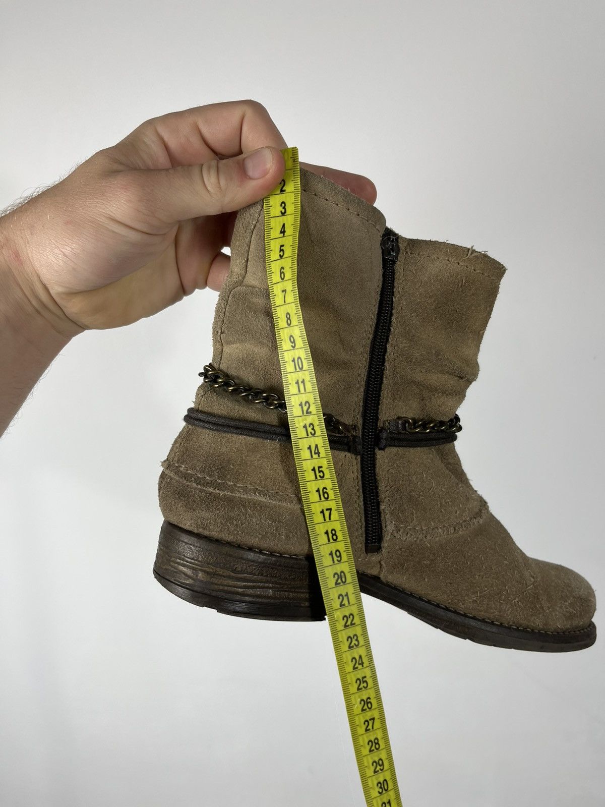 Other Vintage Suede Slouch Boots with Chains and Tassels Size 39 Size US 9 / IT 39 - 15 Thumbnail