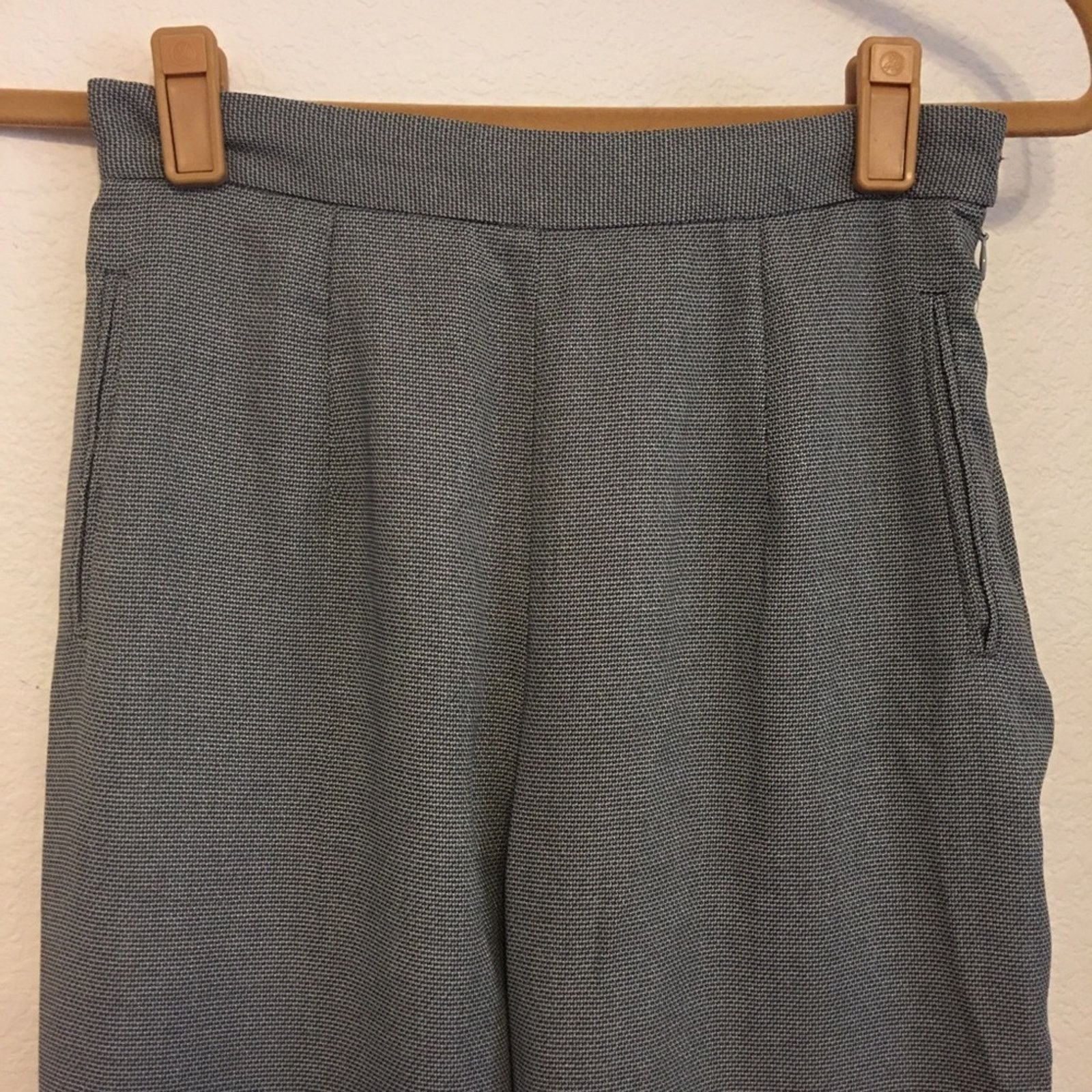 Other Vintage Renlyn New York Petites Gray pant suit 6P Size M / US 6-8 / IT 42-44 - 4 Thumbnail