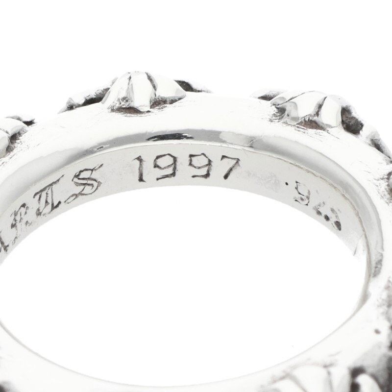 Chrome Hearts Chrome Hearts Cross Band Silver Ring Size ONE SIZE - 4 Thumbnail