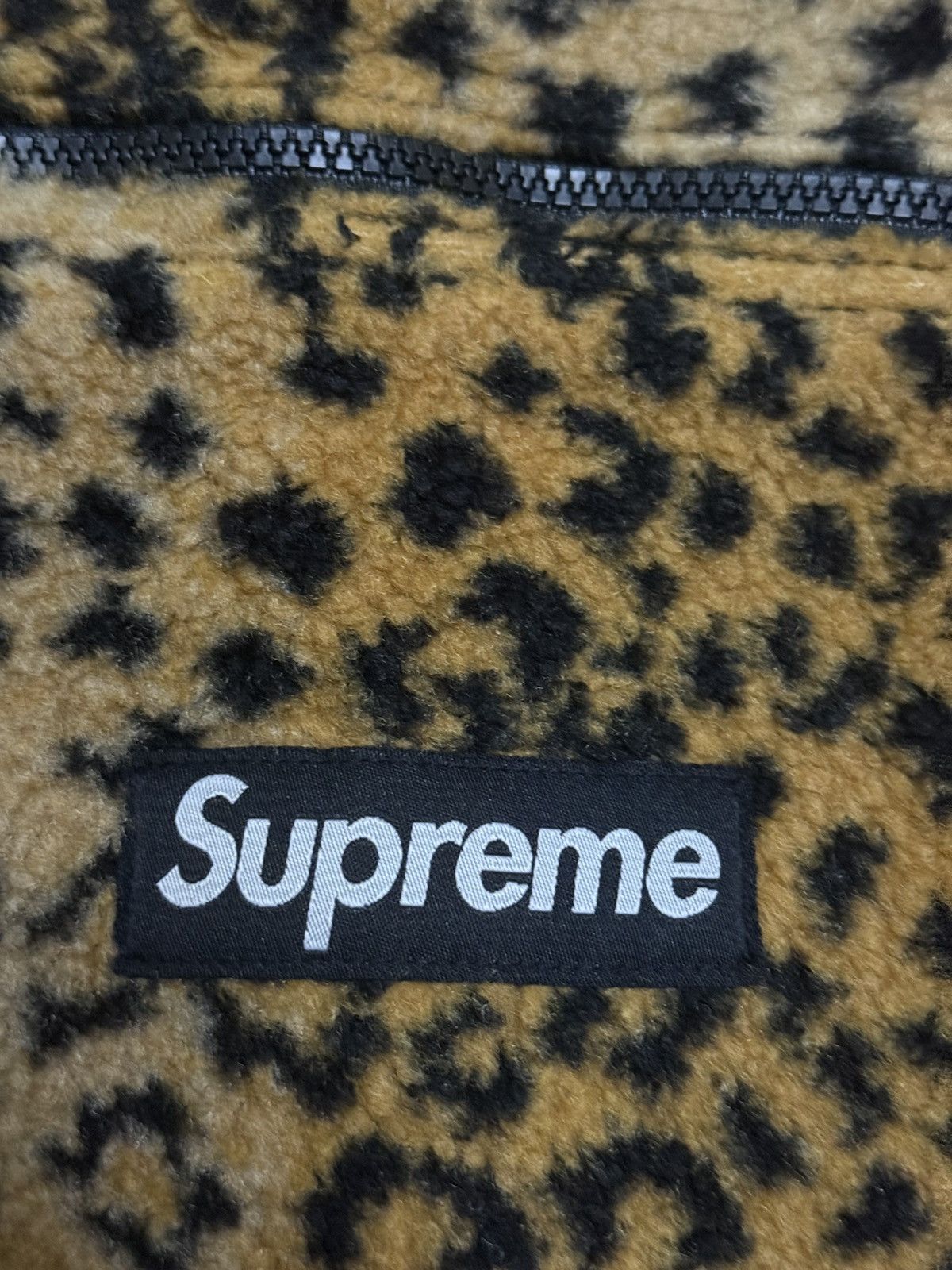 Supreme Supreme leopard fleece backpack bag Size ONE SIZE - 4 Thumbnail