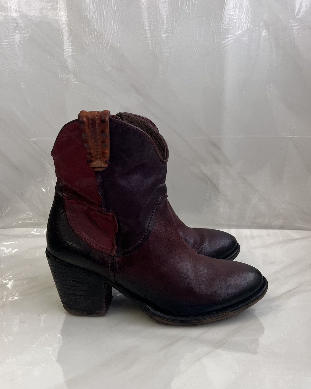 A.S.98 As 98 Airstep Zipper Boho Biker distressed boot Size US 8 / IT 38 - 5 Thumbnail