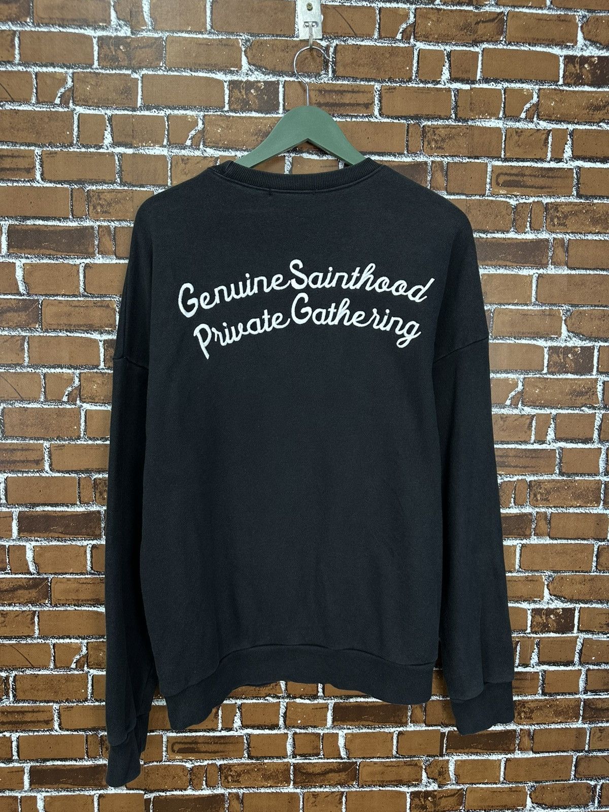Vintage Boyscout WW2 Sukajan Embroidery Tiger Crewneck Z392 Size US L / EU 52-54 / 3 - 4 Thumbnail